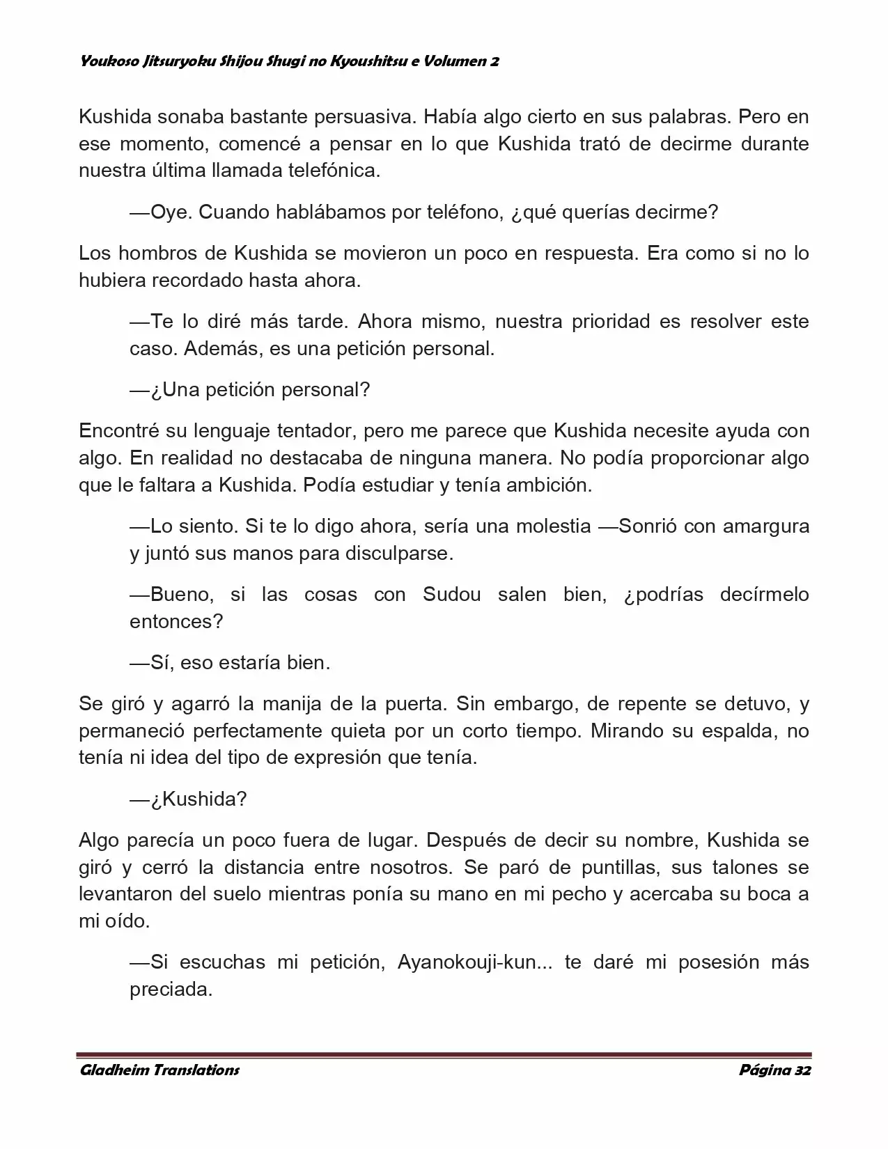 Página 32 del Manga