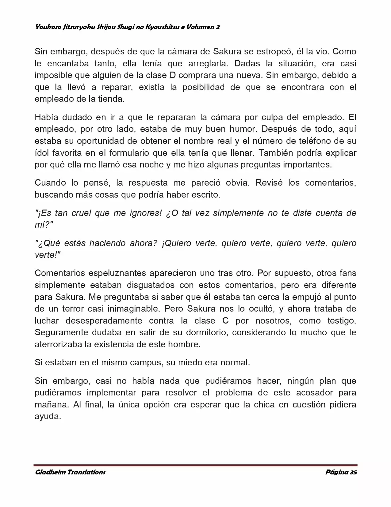 Página 35 del Manga