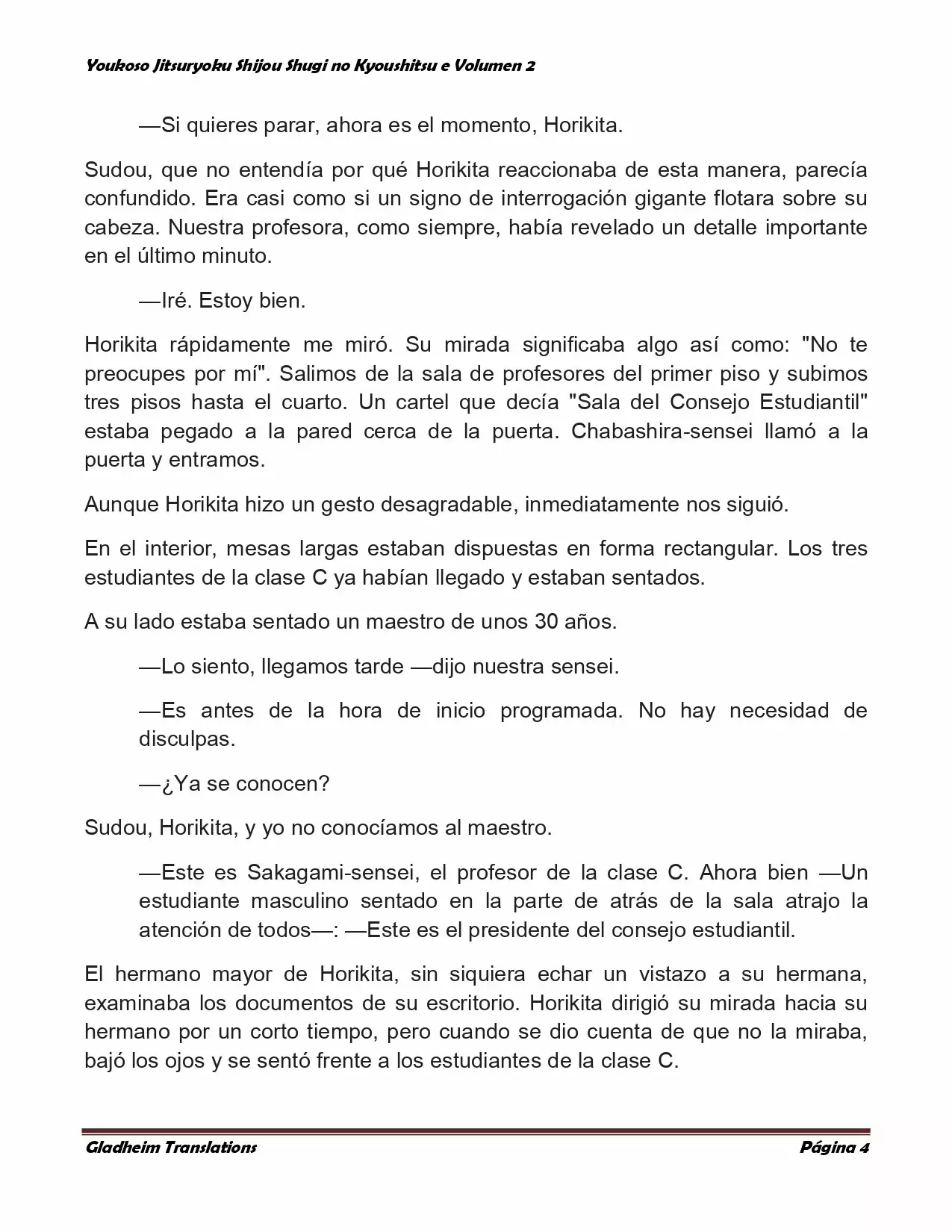 Página 4 del Manga