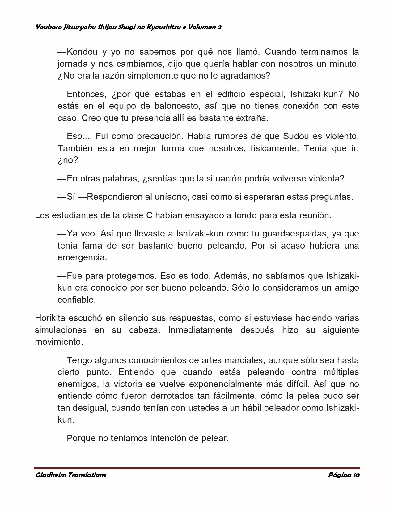 Página 10 del Manga