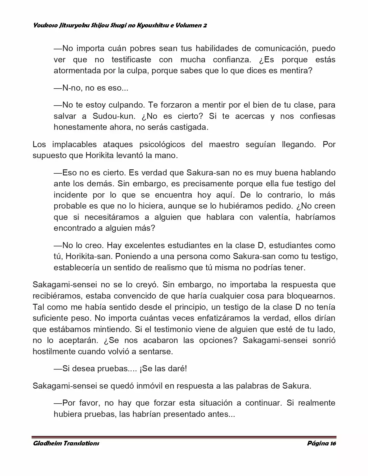 Página 16 del Manga