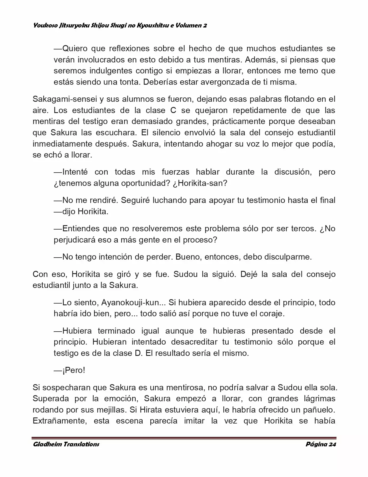 Página 24 del Manga