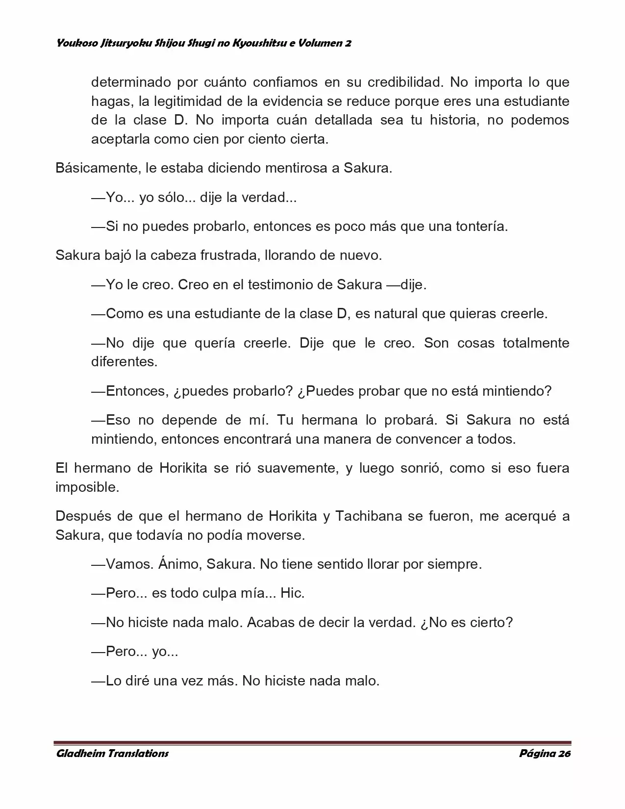 Página 26 del Manga