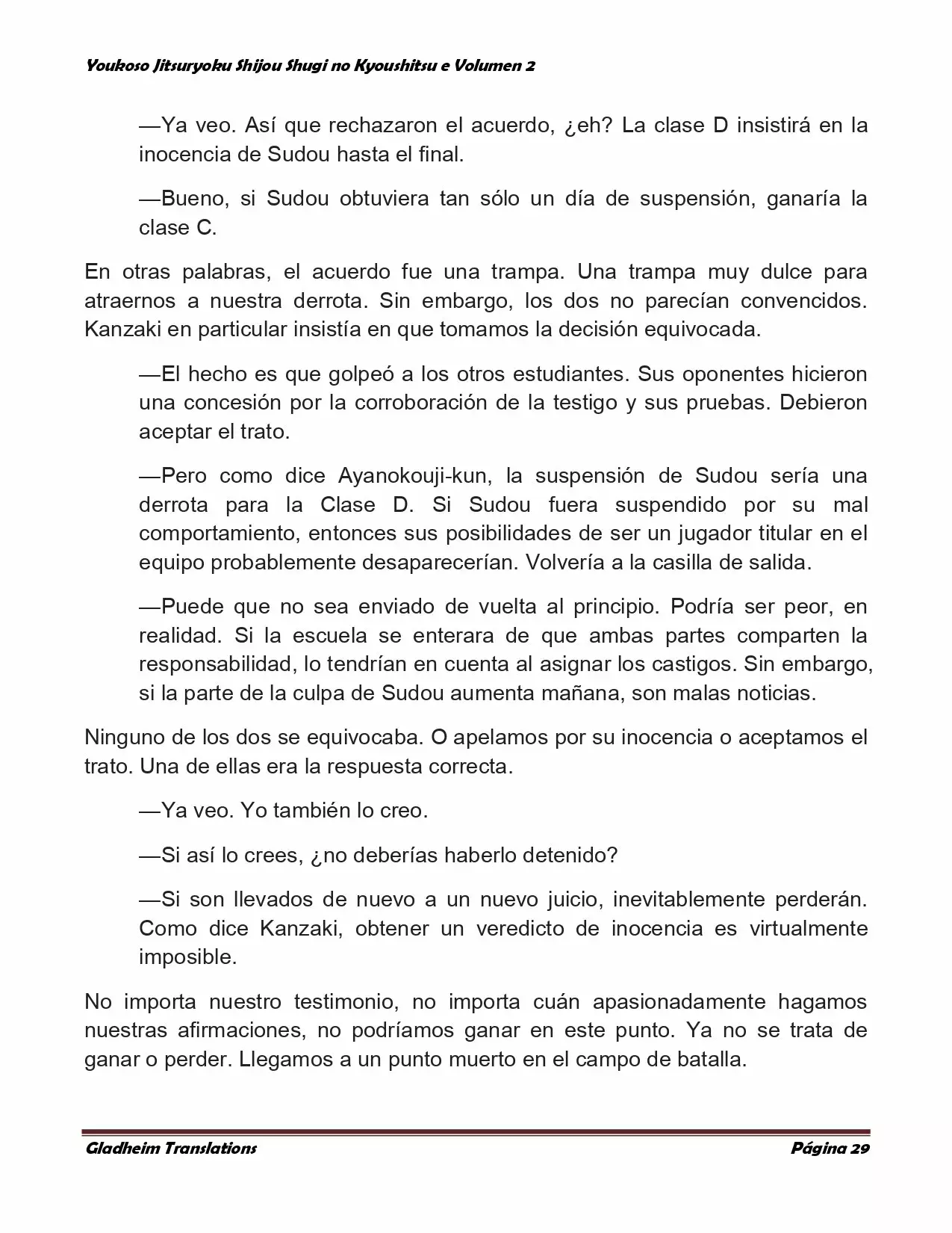 Página 29 del Manga