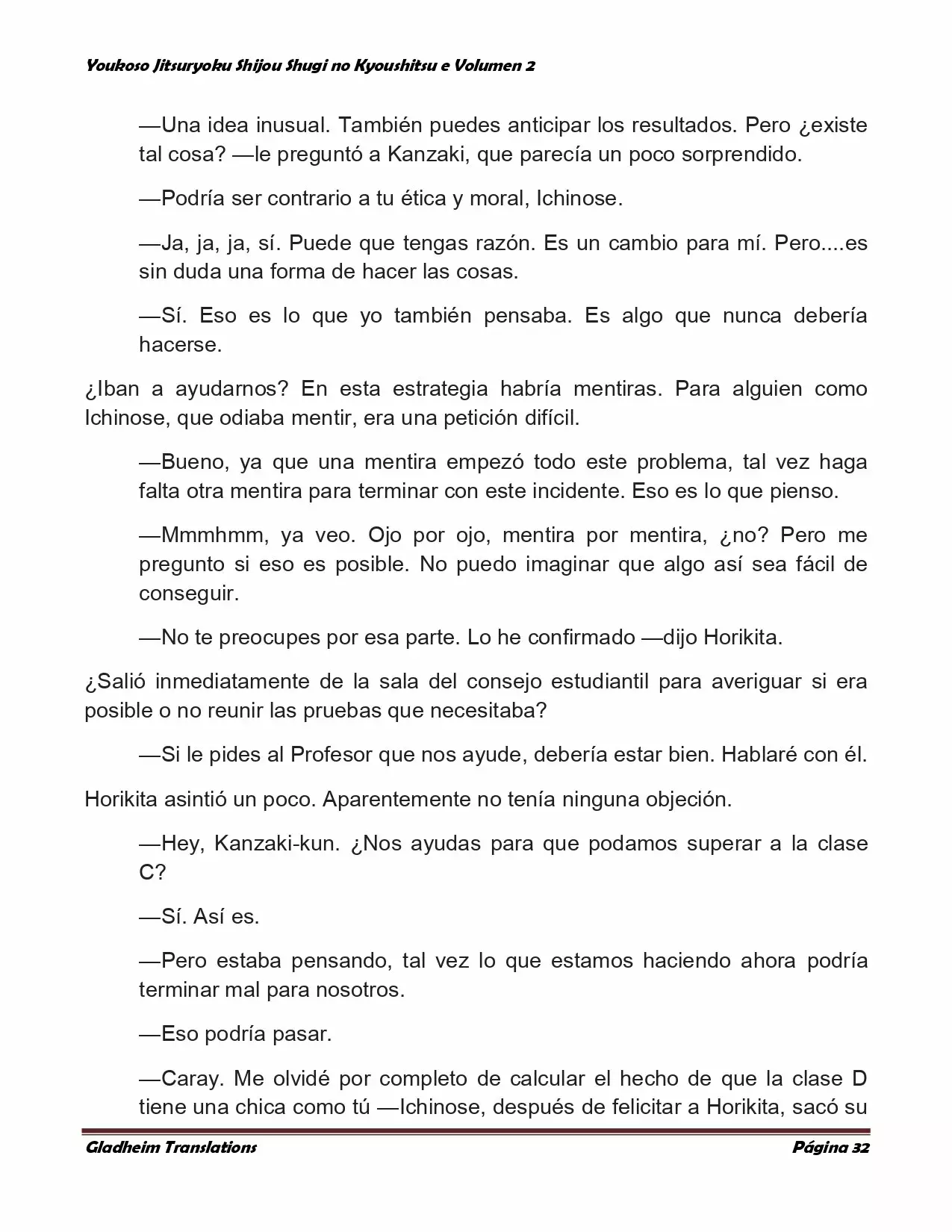 Página 32 del Manga