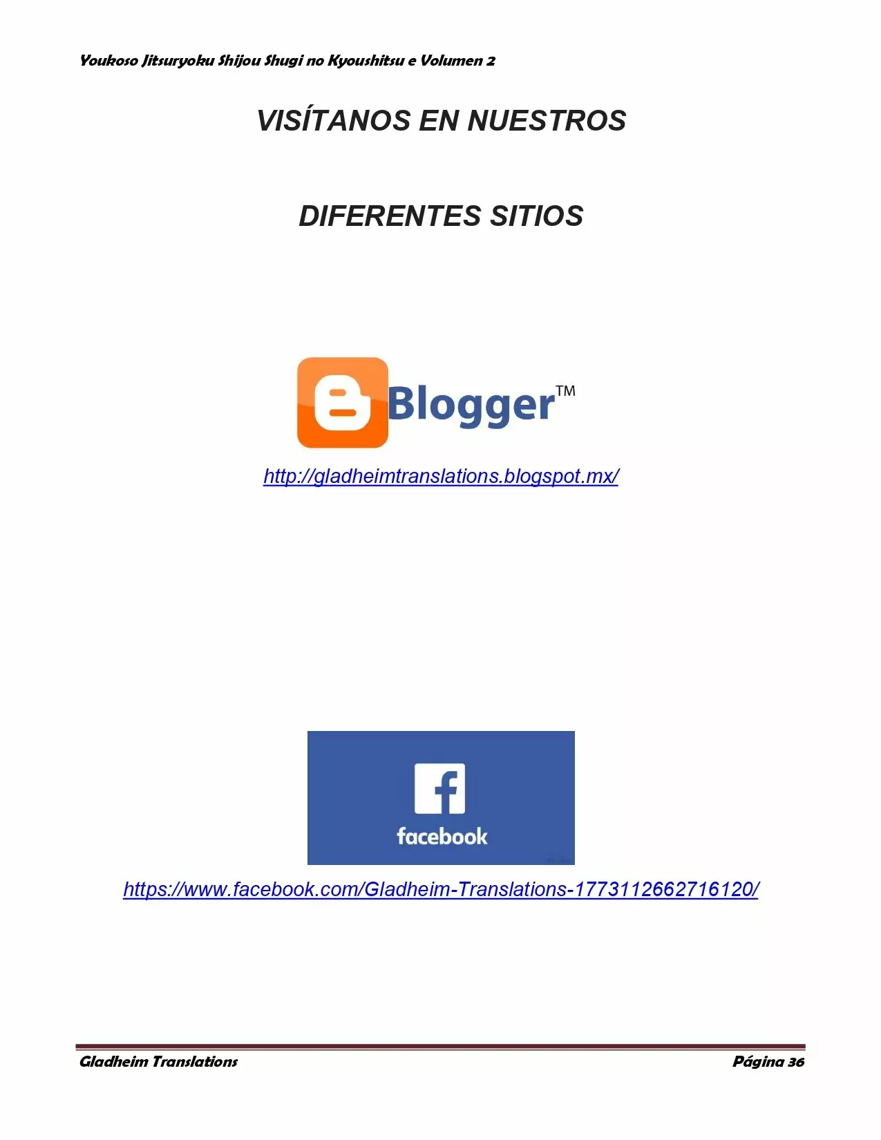 Página 36 del Manga