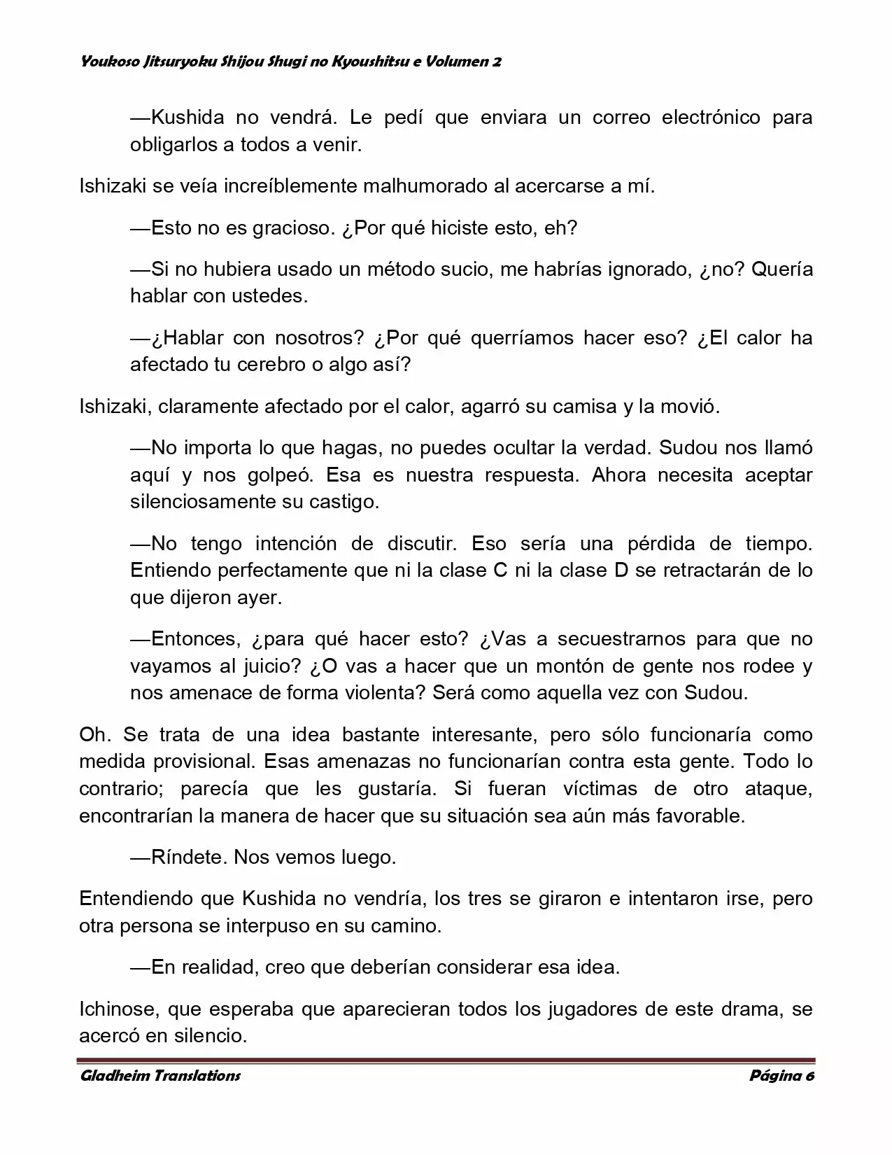 Página 6 del Manga