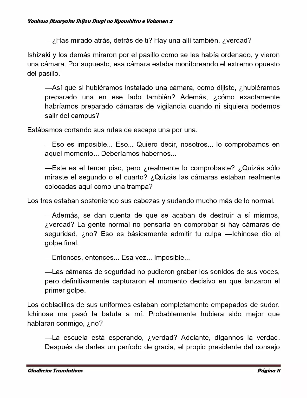 Página 11 del Manga