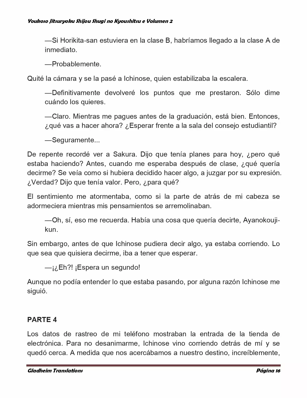 Página 16 del Manga