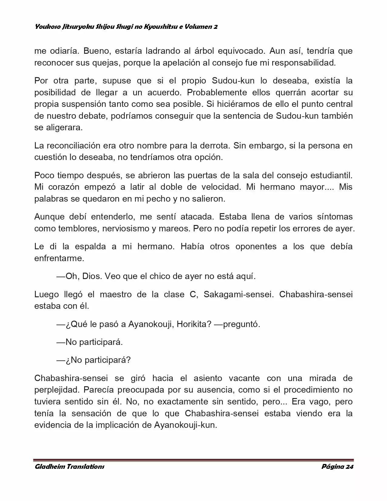 Página 24 del Manga