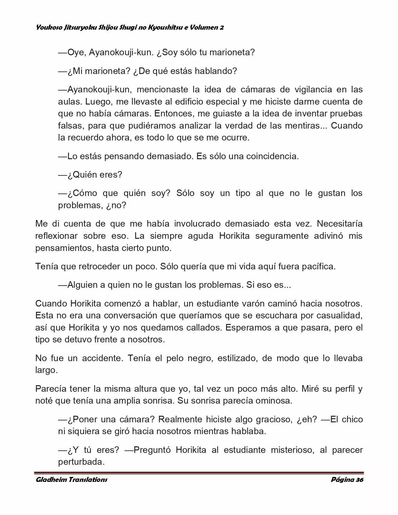 Página 36 del Manga