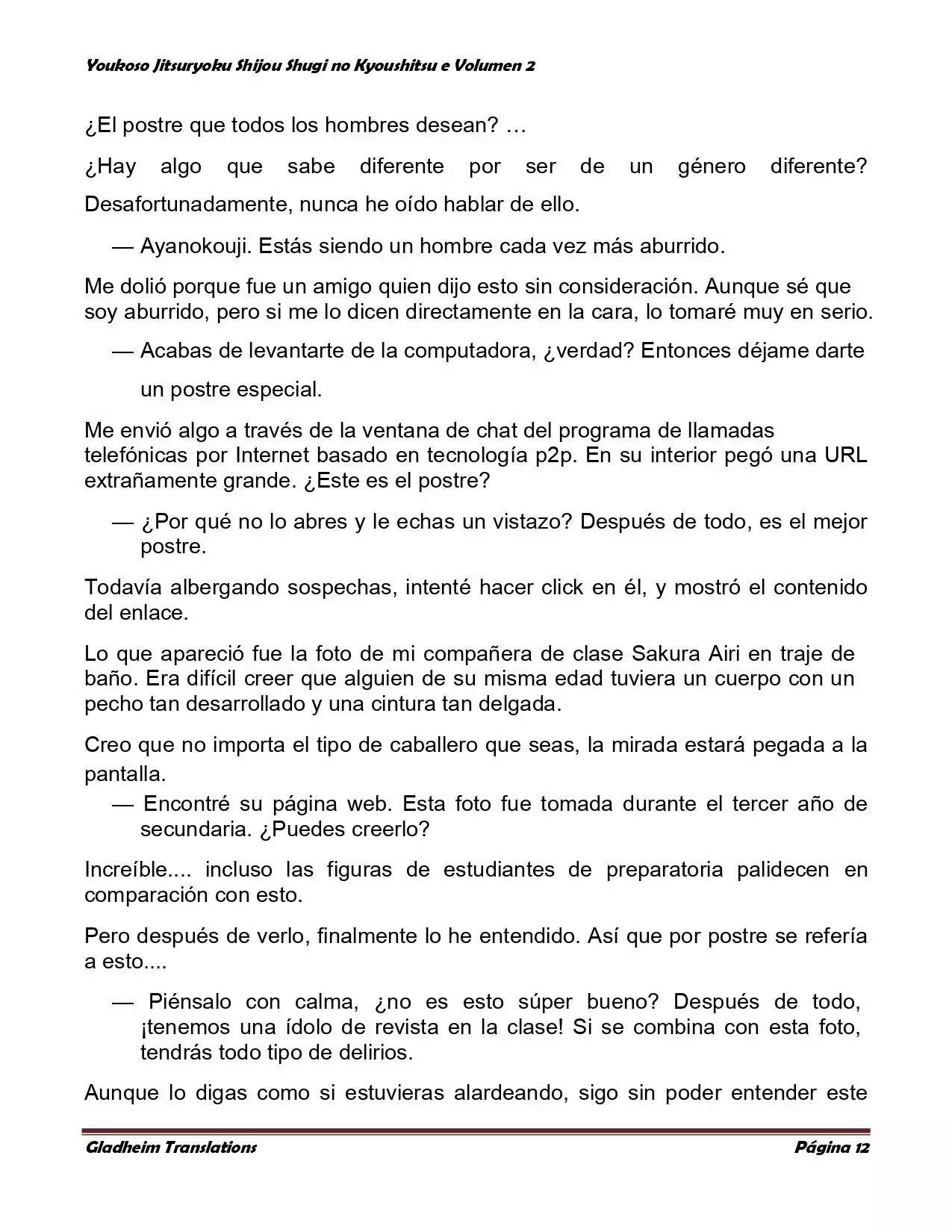 Página 12 del Manga