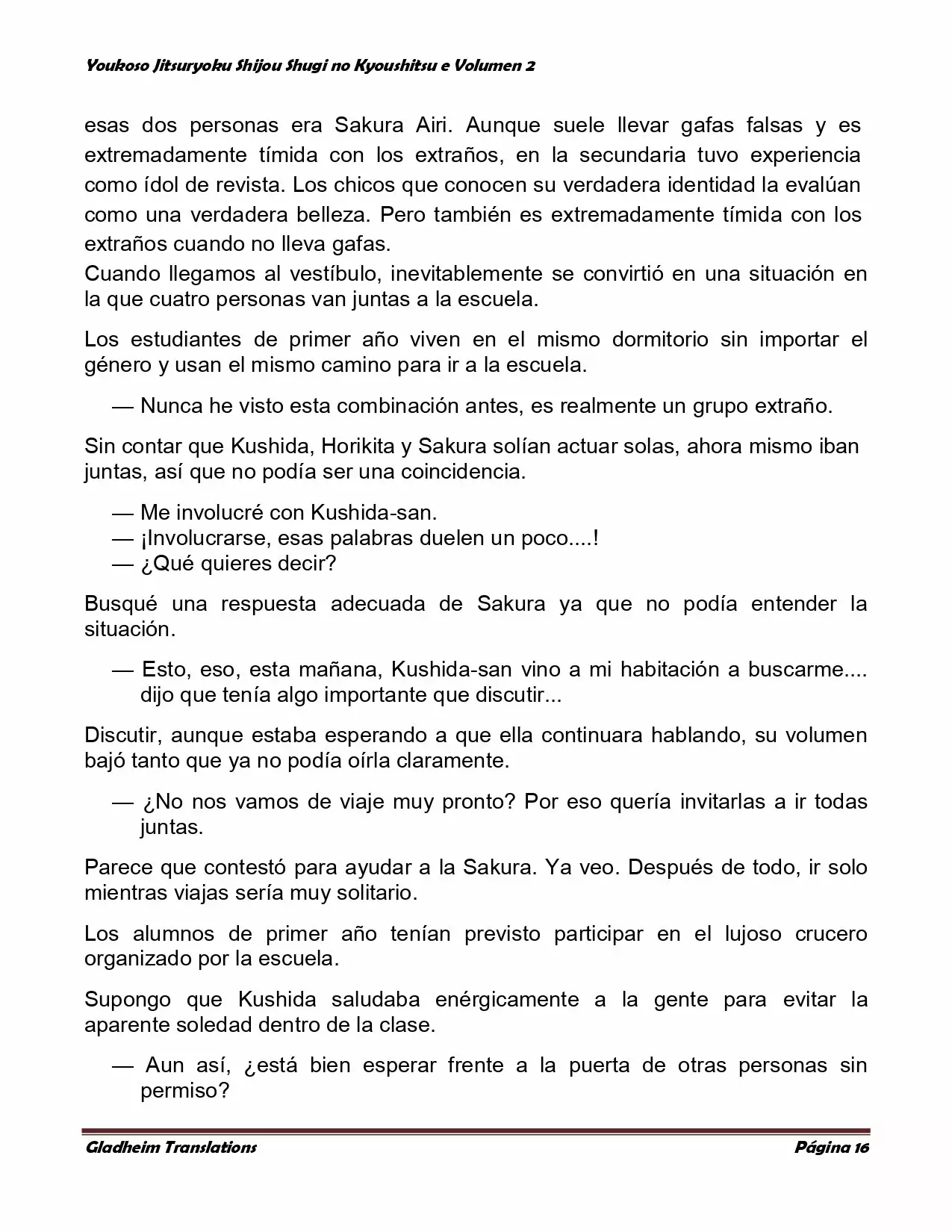 Página 16 del Manga