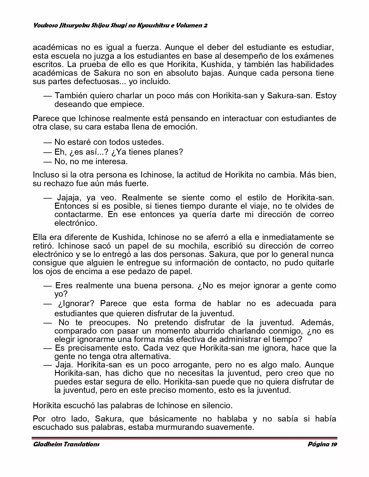 Página 19 del Manga