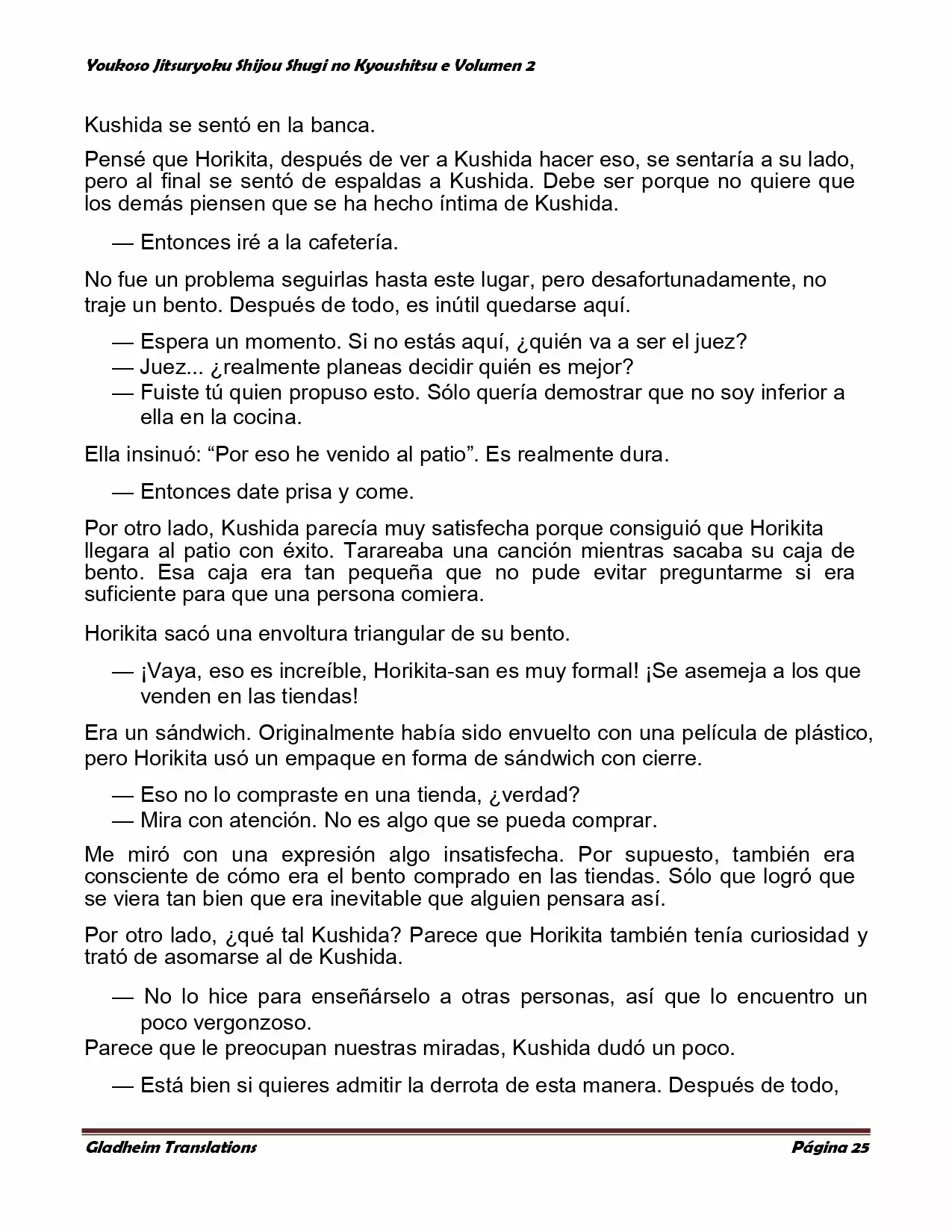 Página 25 del Manga