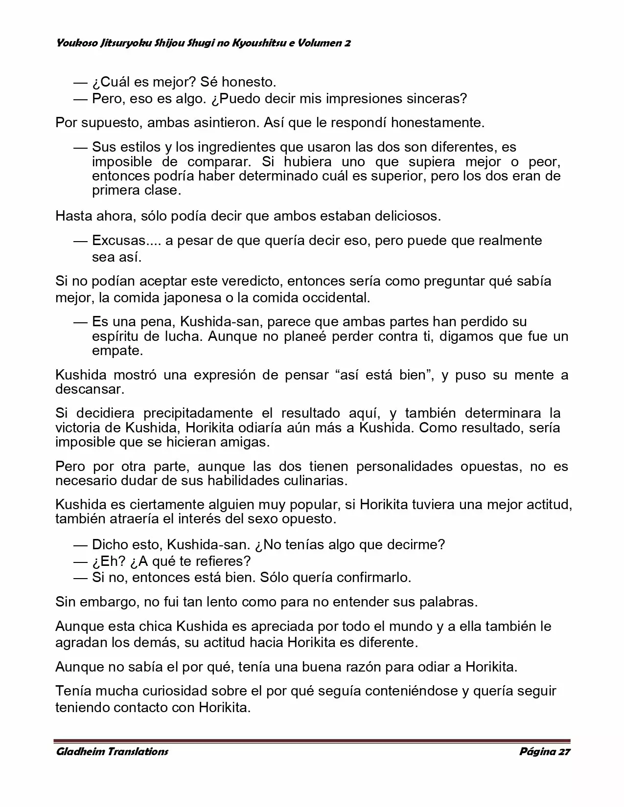 Página 27 del Manga