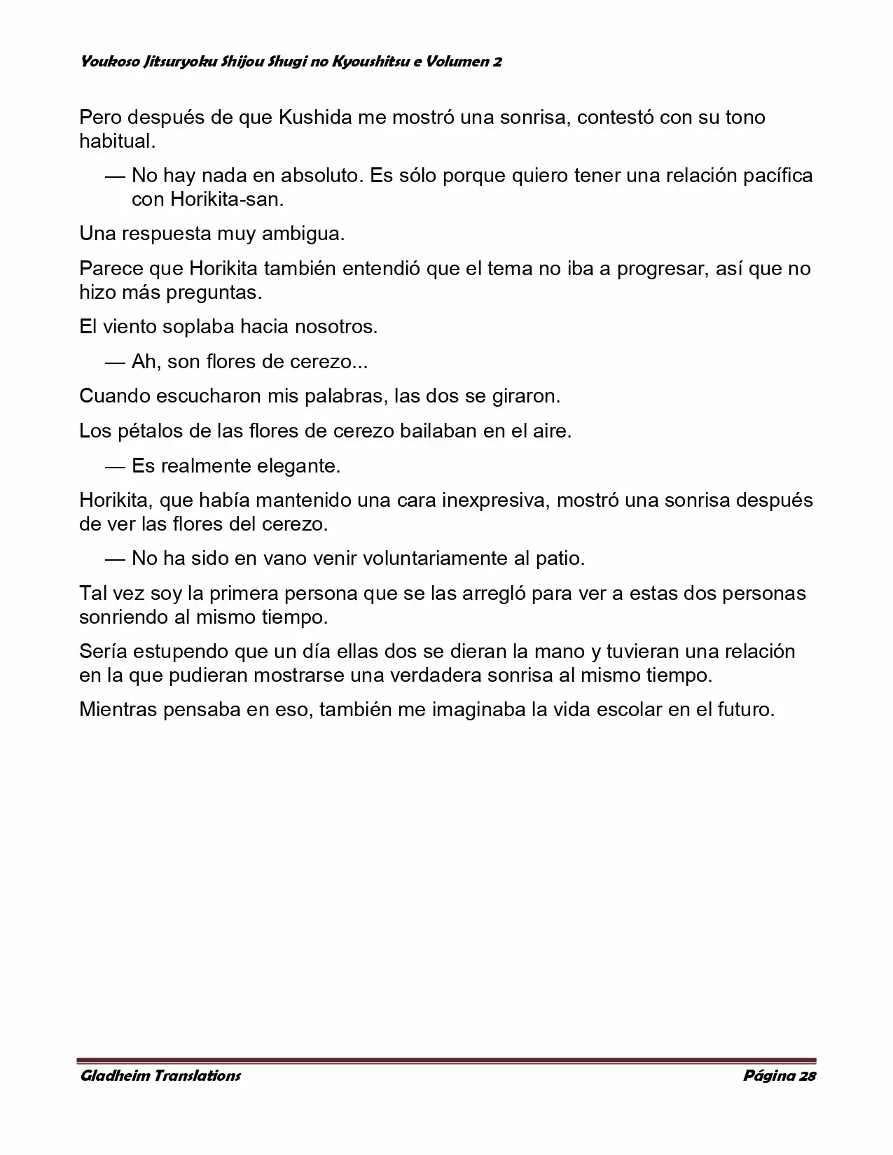 Página 28 del Manga