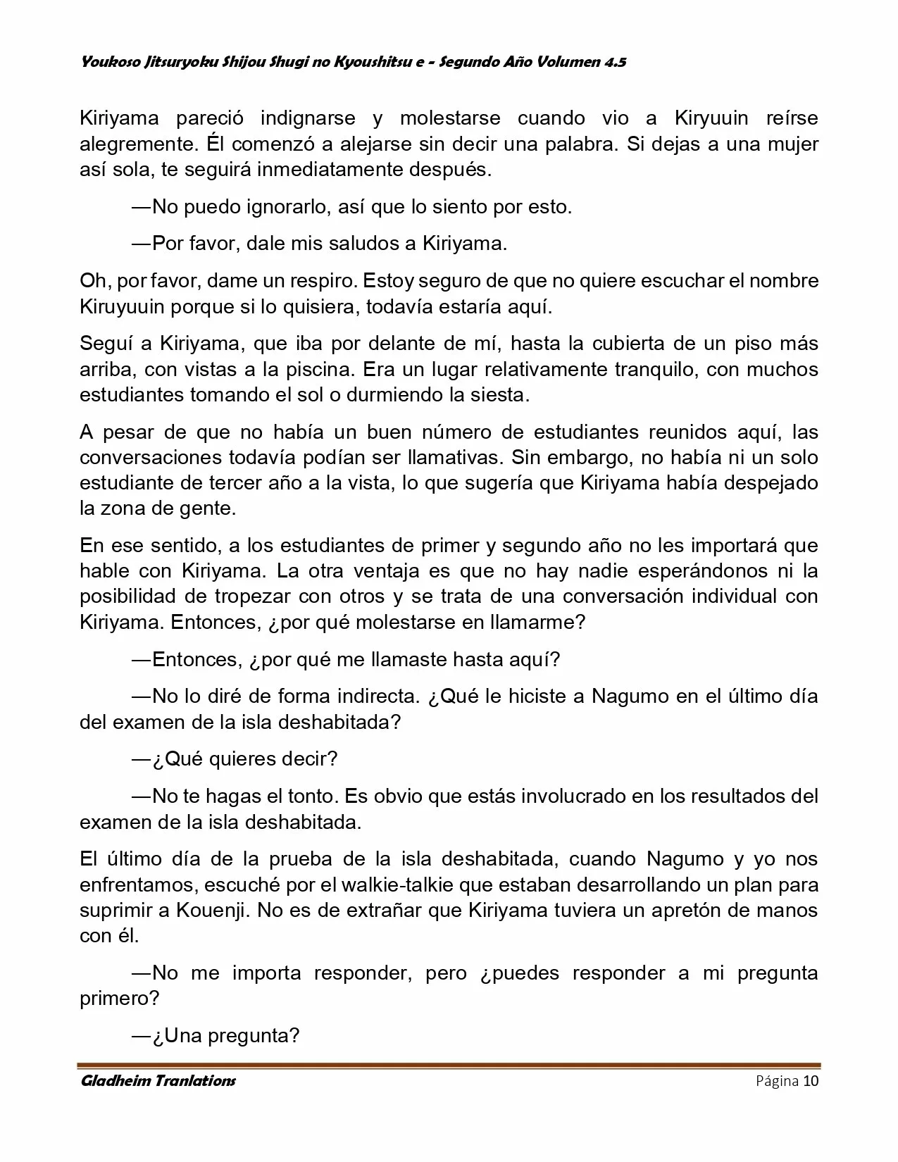 Página 10 del Manga