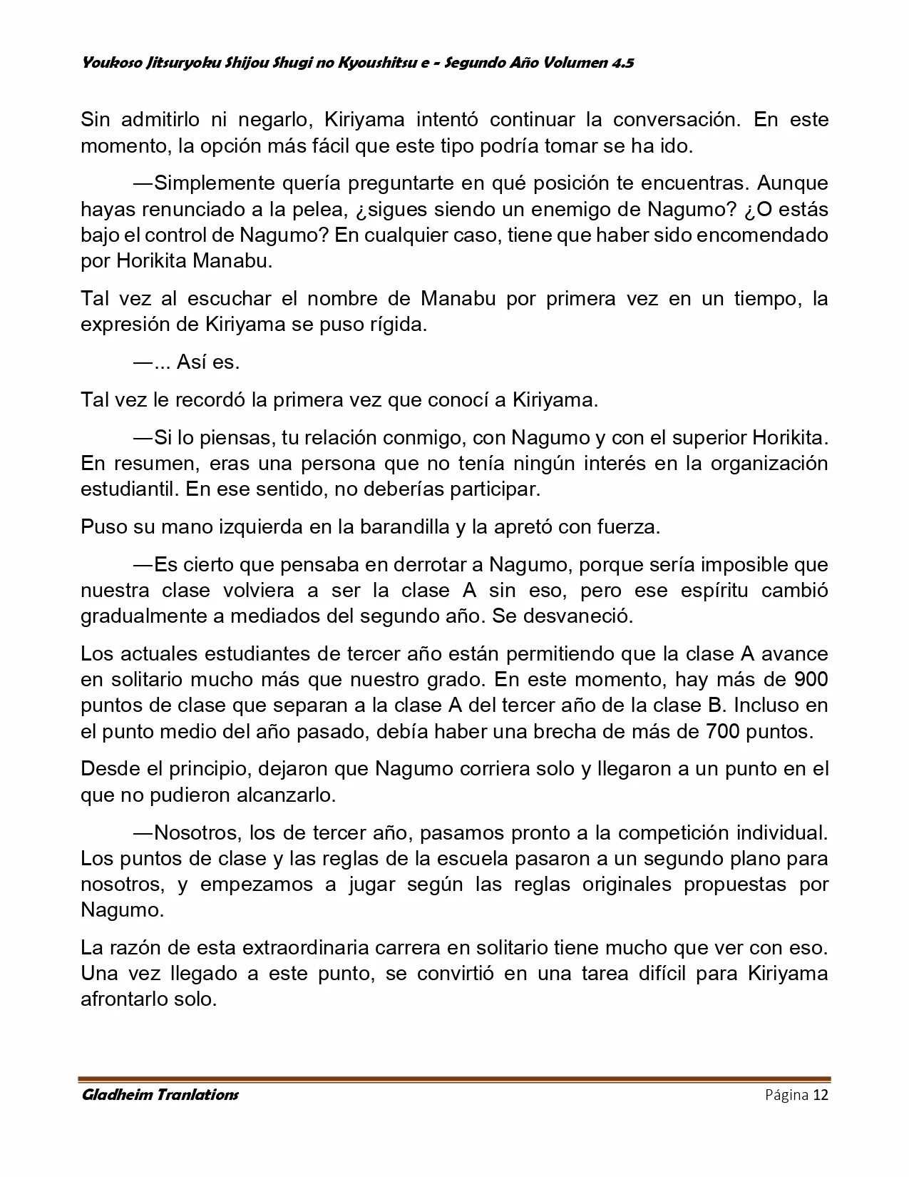 Página 12 del Manga