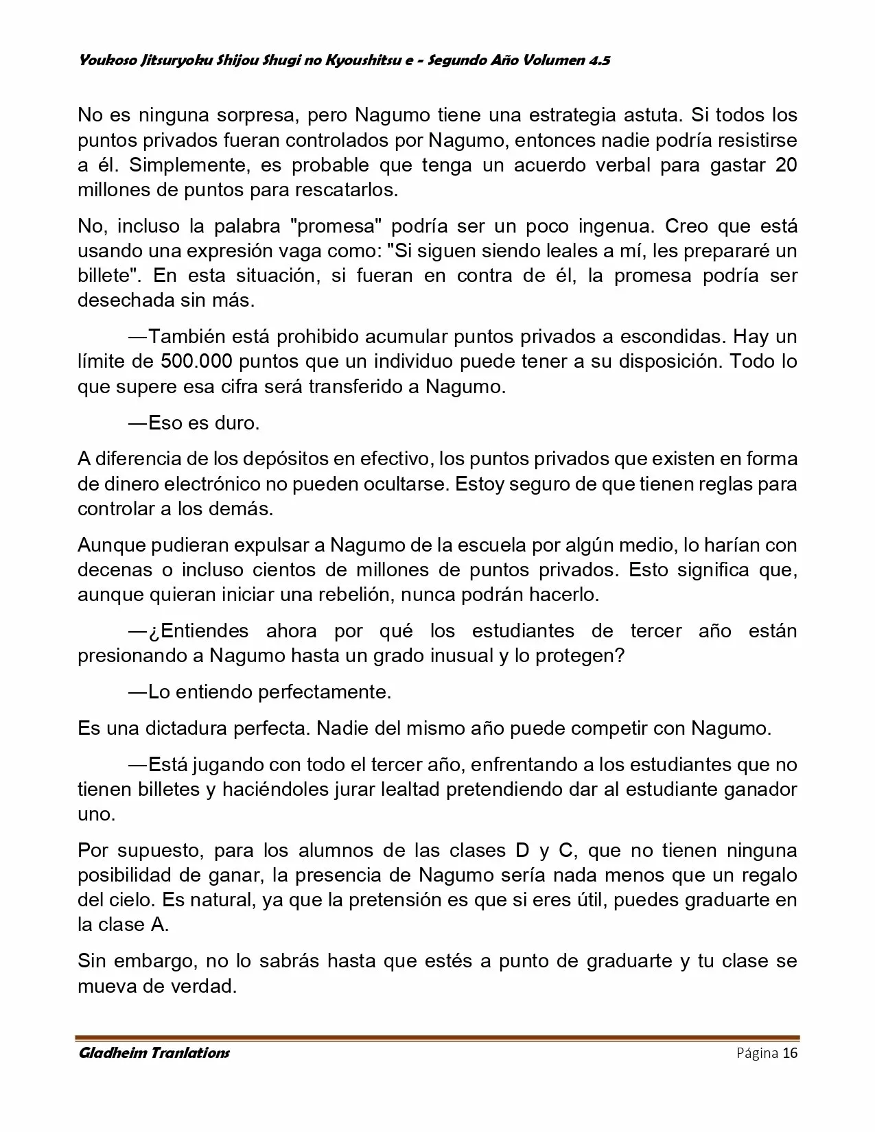 Página 16 del Manga