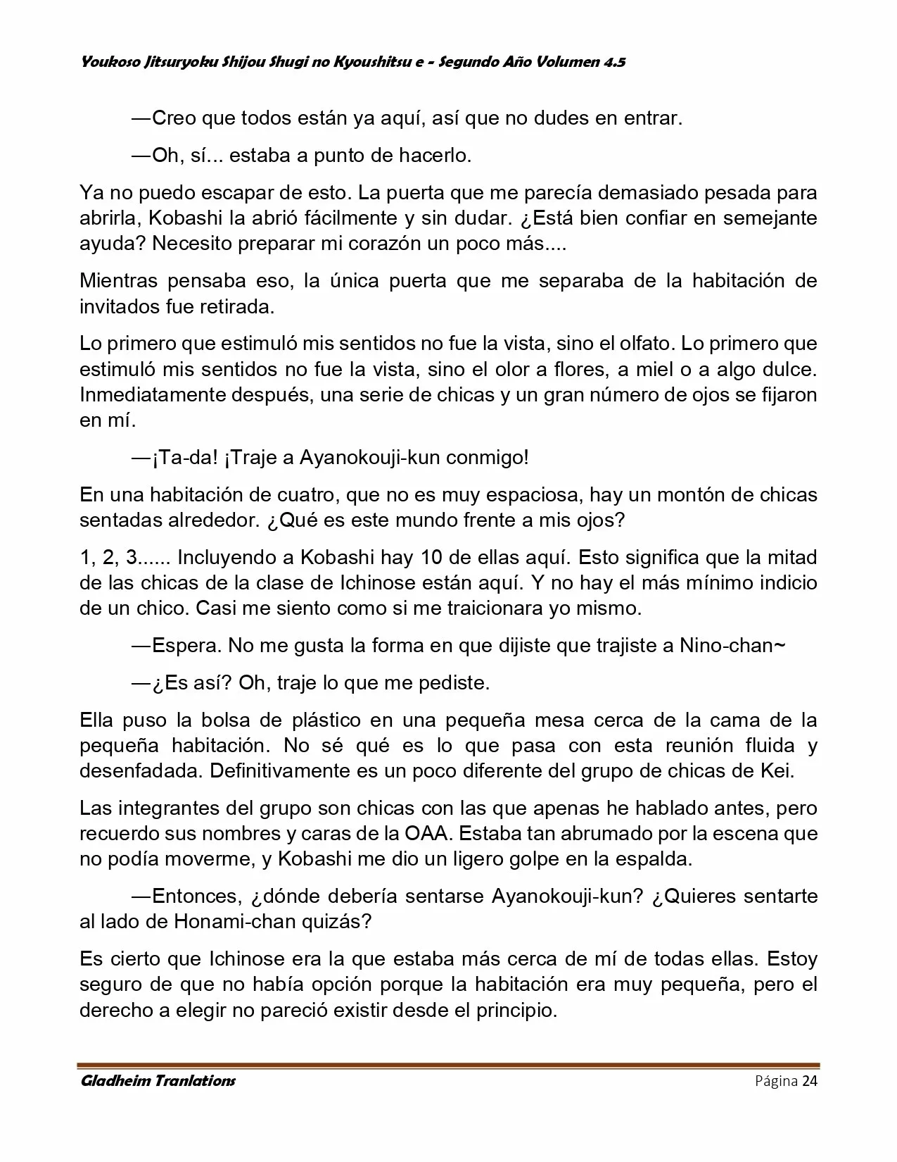 Página 24 del Manga