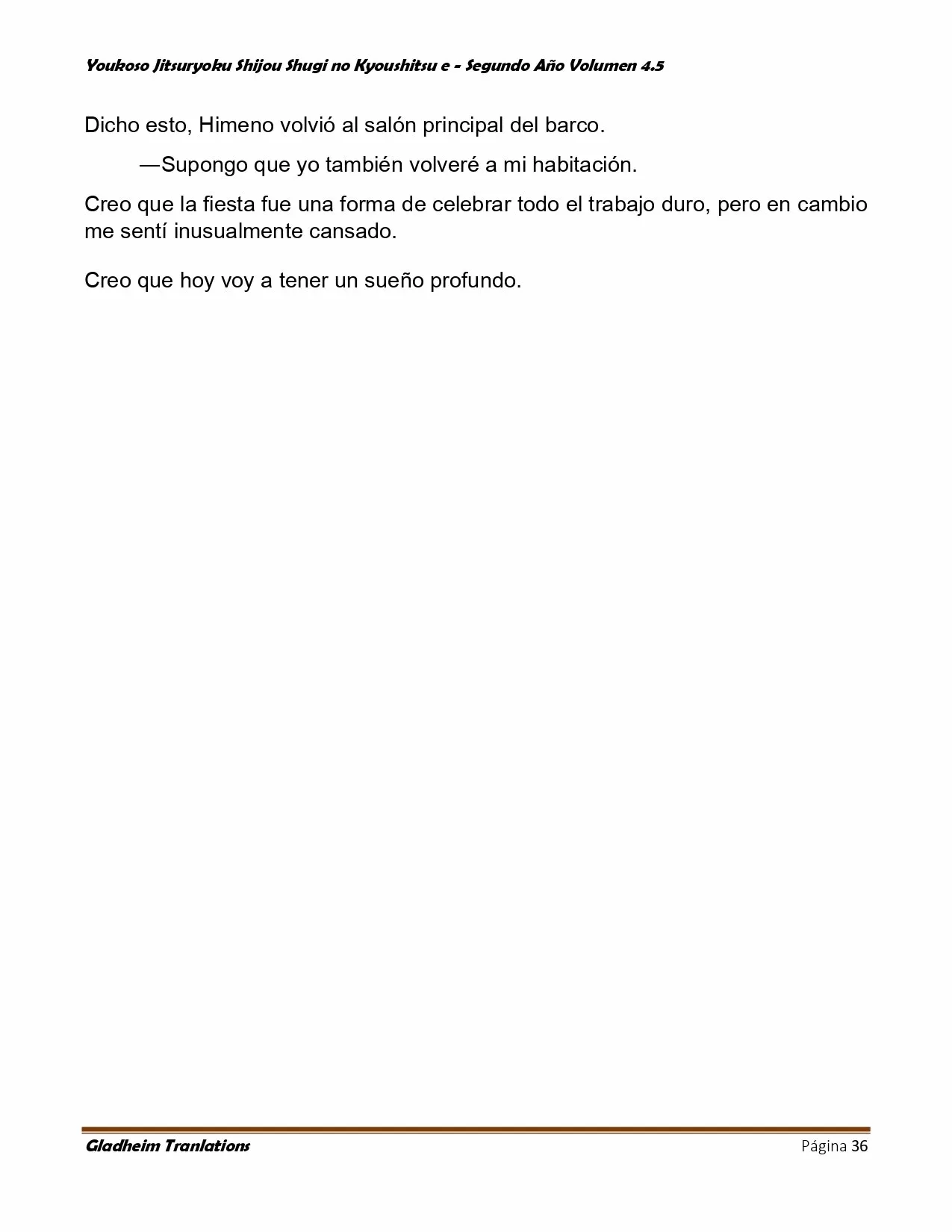 Página 36 del Manga