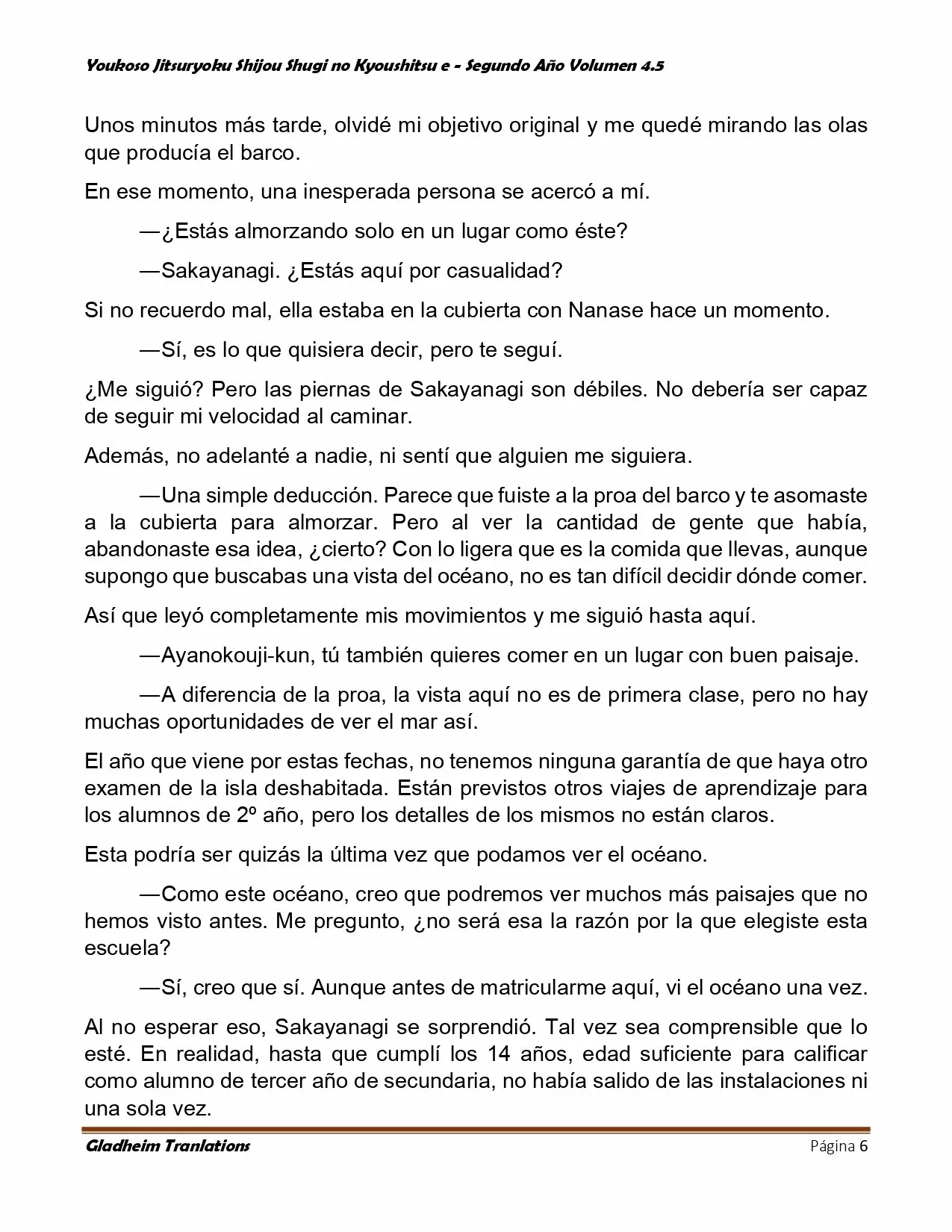 Página 6 del Manga