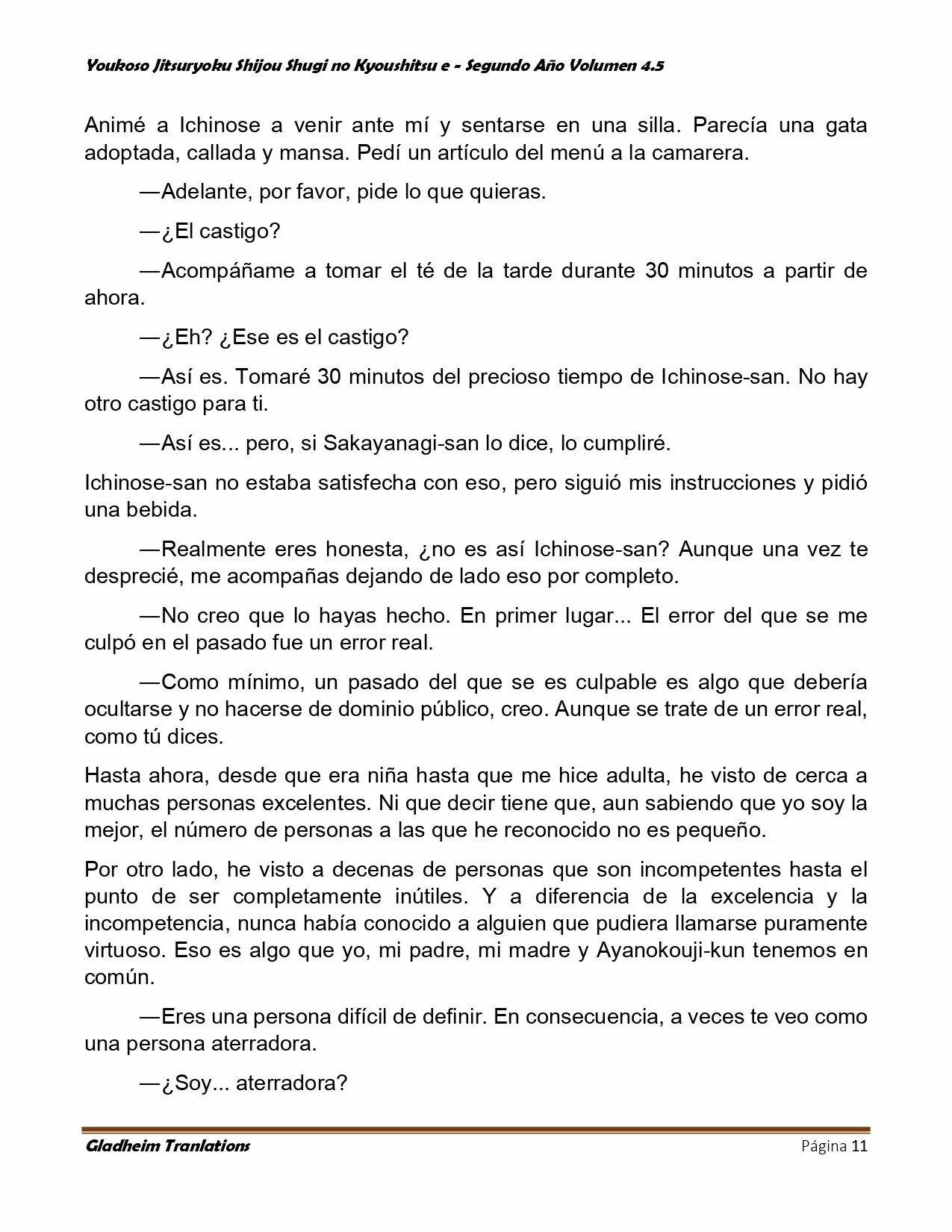 Página 11 del Manga