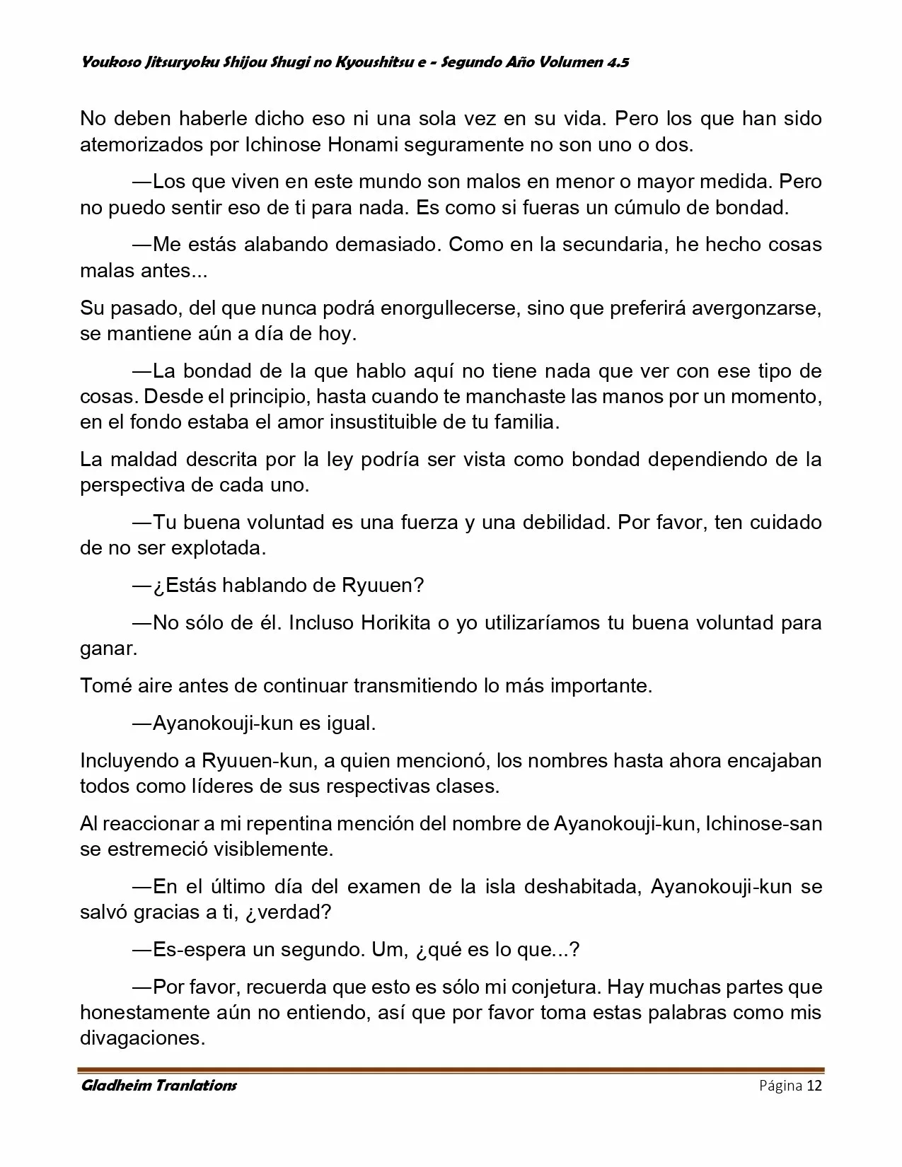 Página 12 del Manga