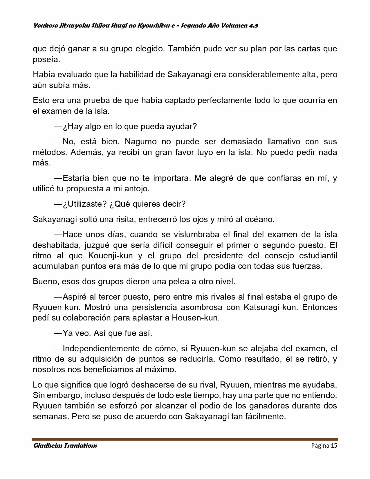 Página 15 del Manga