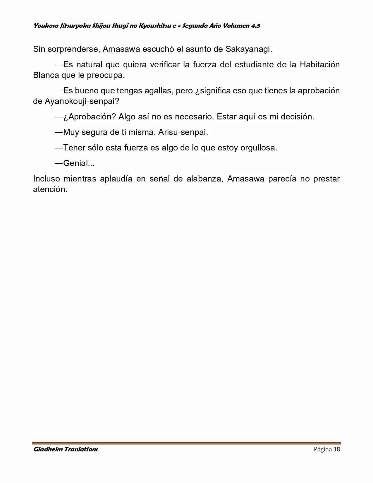 Página 18 del Manga