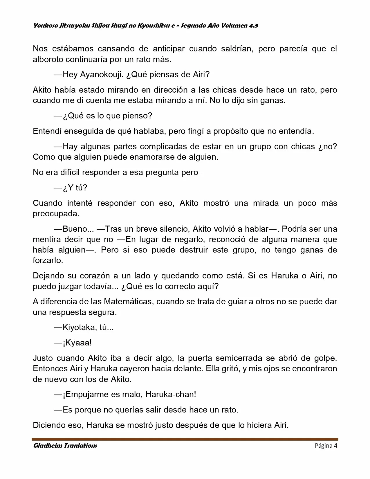 Página 4 del Manga