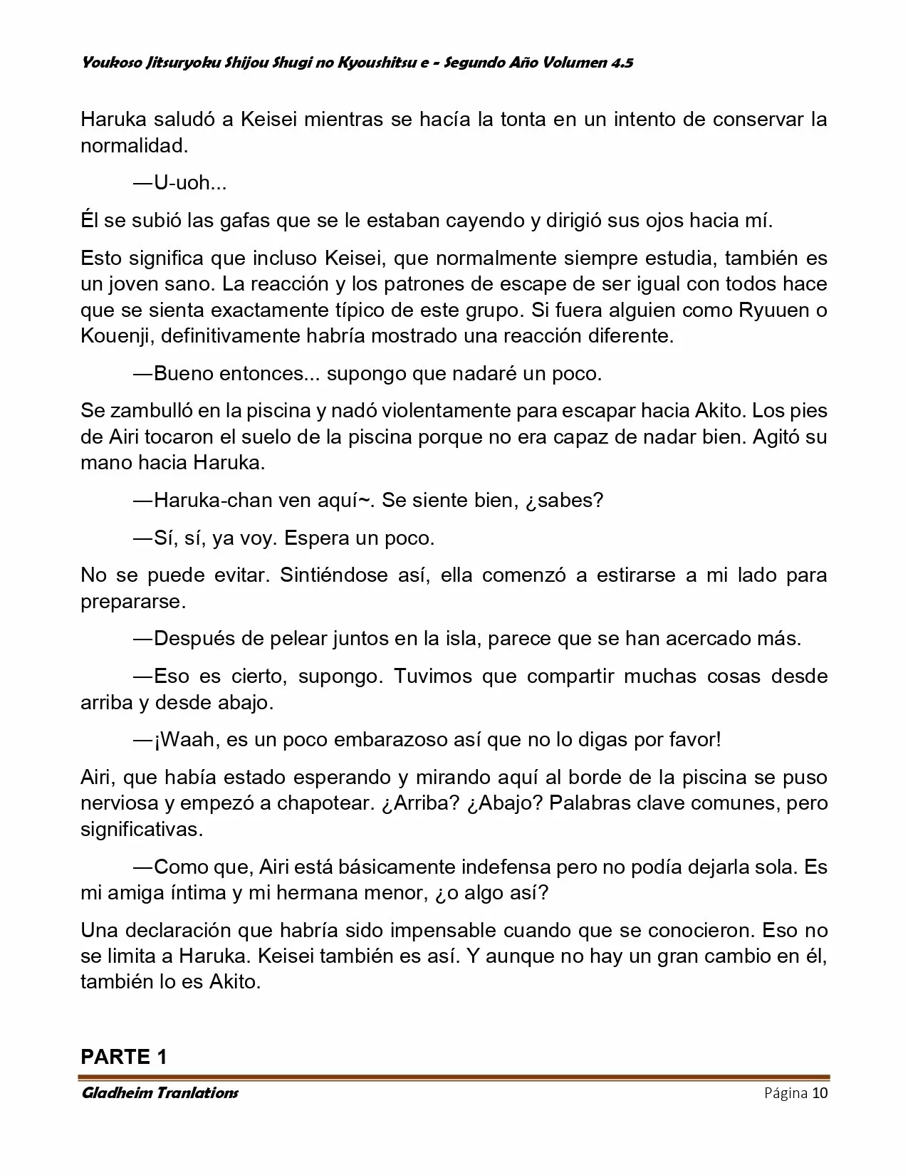 Página 10 del Manga