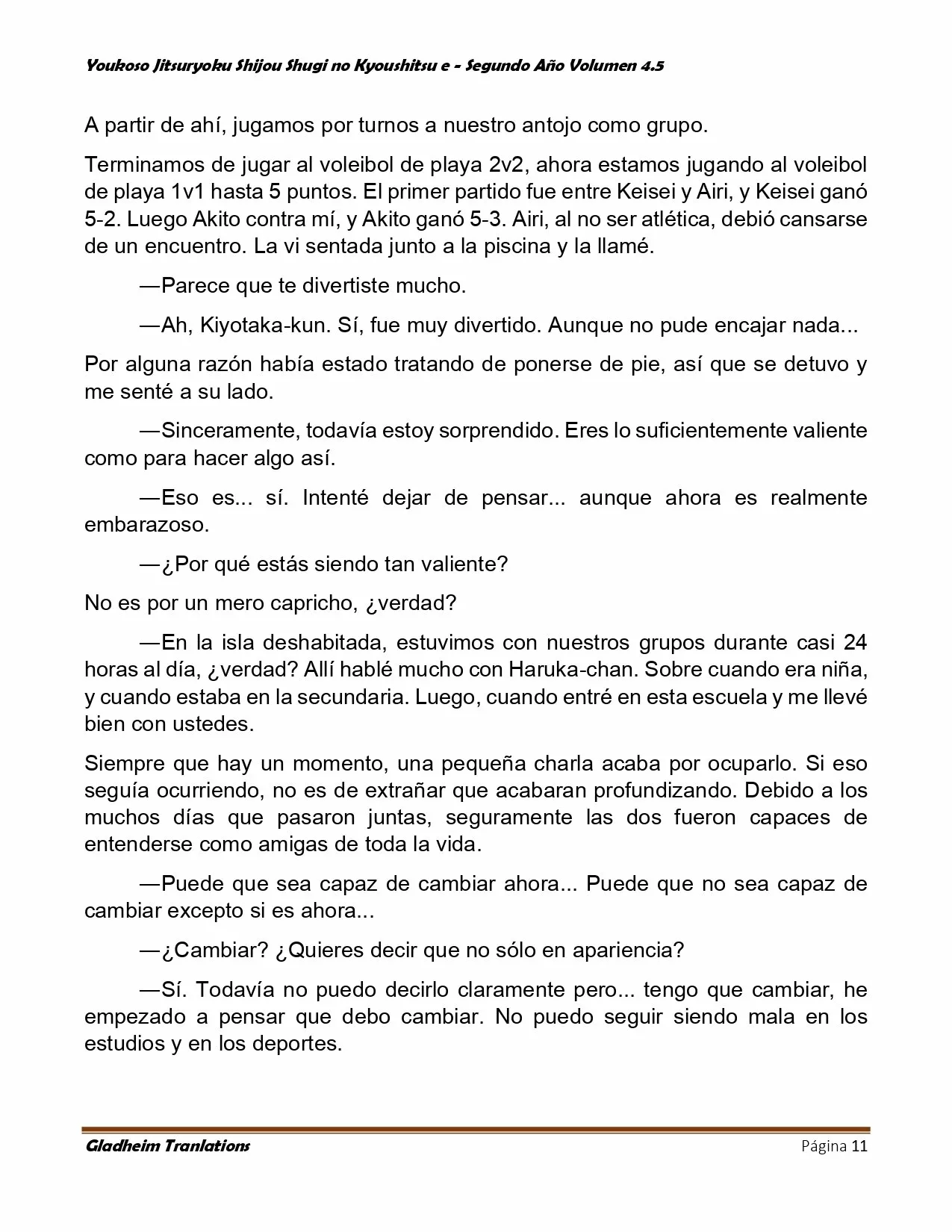 Página 11 del Manga