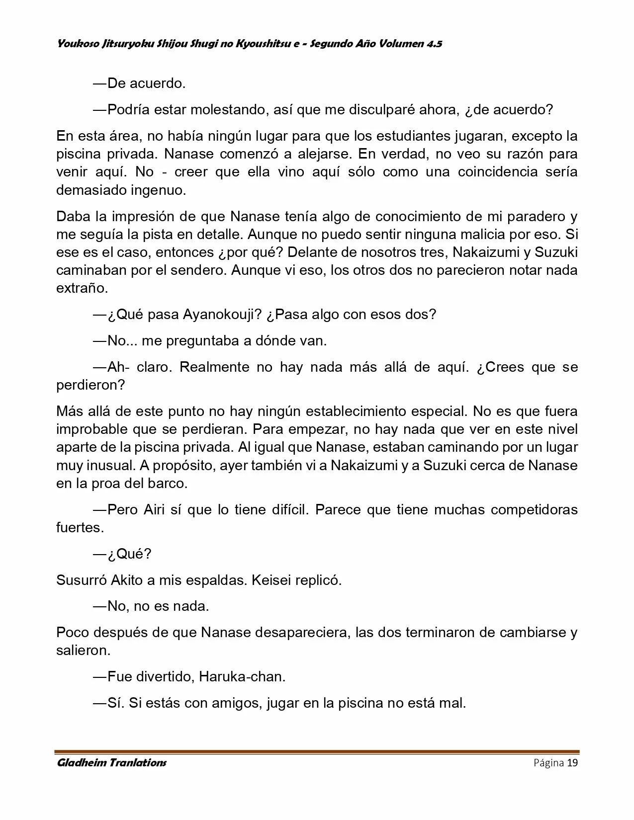 Página 19 del Manga