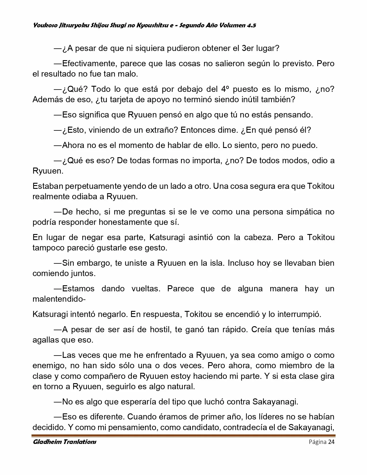 Página 24 del Manga