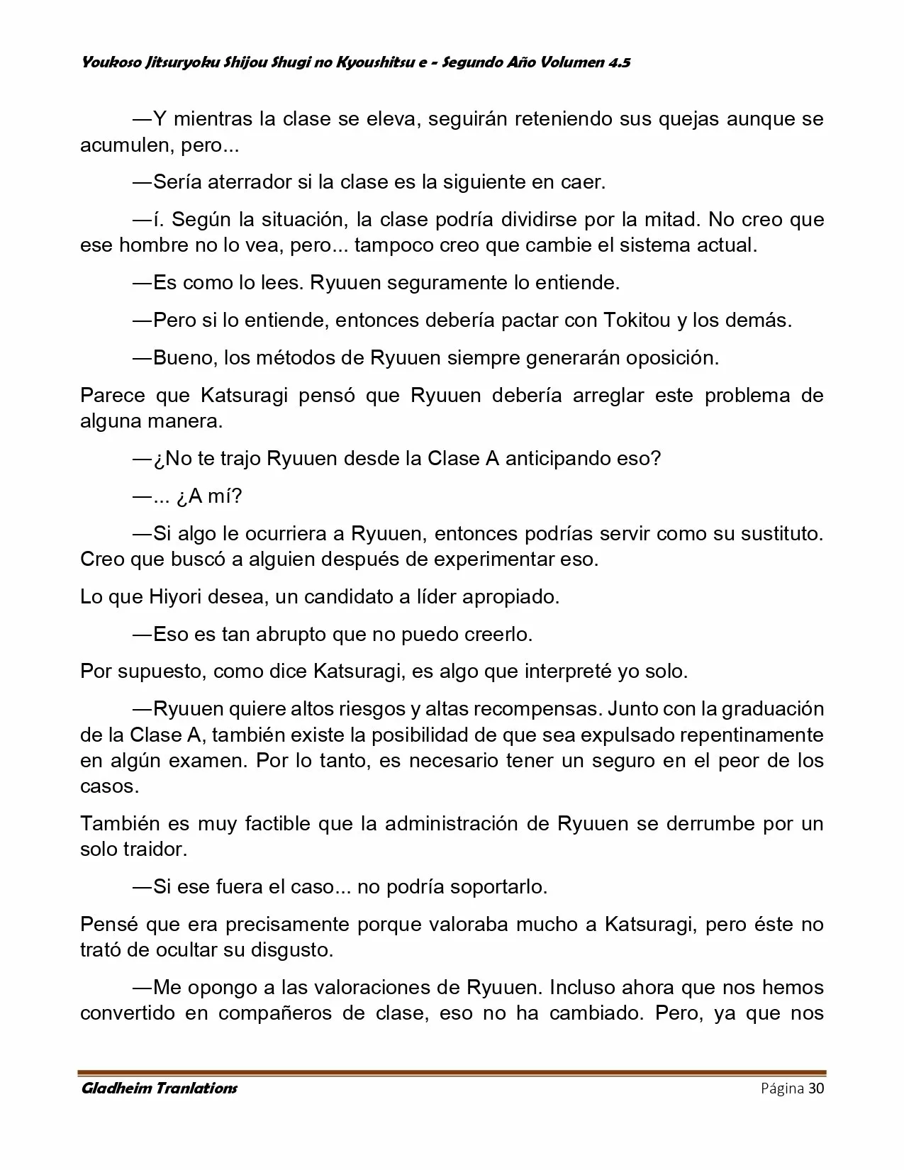 Página 30 del Manga