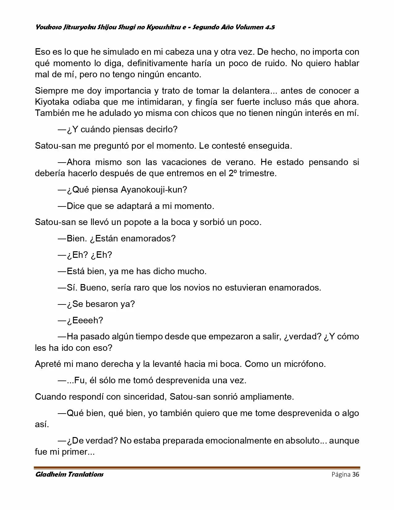 Página 36 del Manga