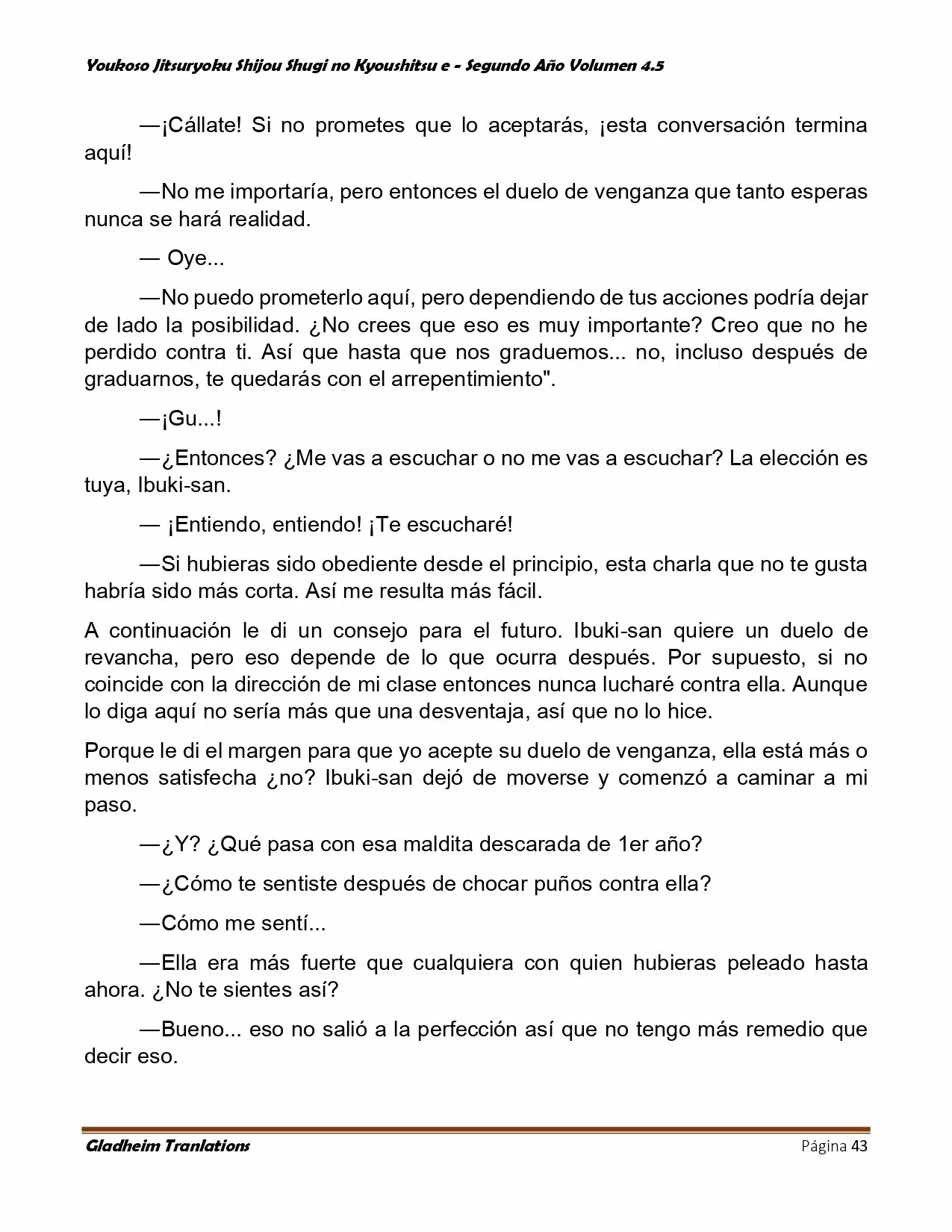 Página 43 del Manga