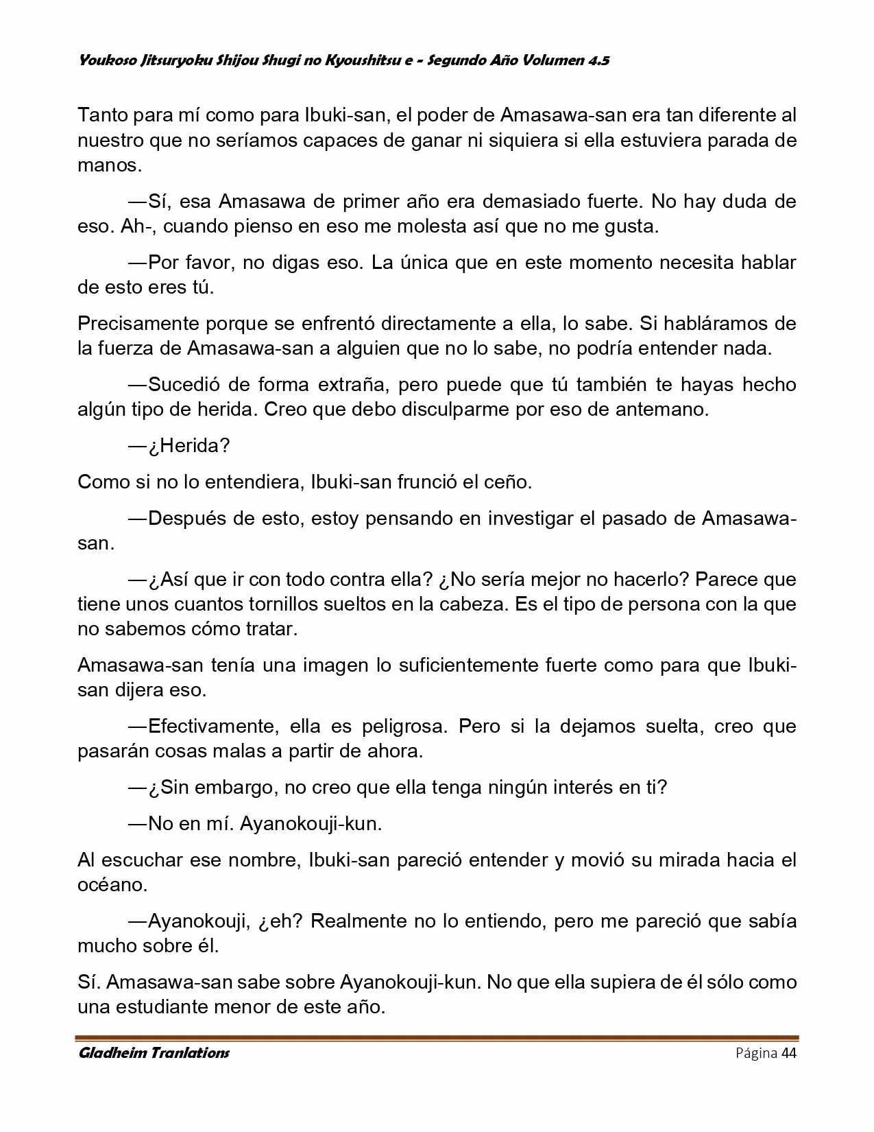 Página 44 del Manga