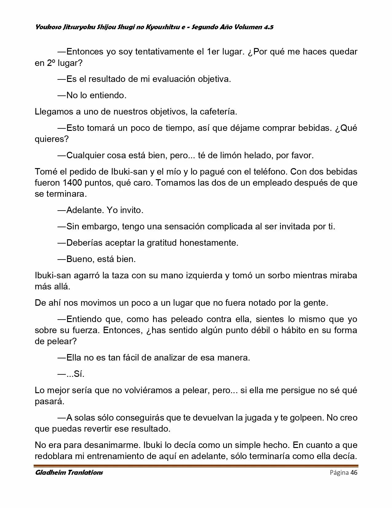 Página 46 del Manga