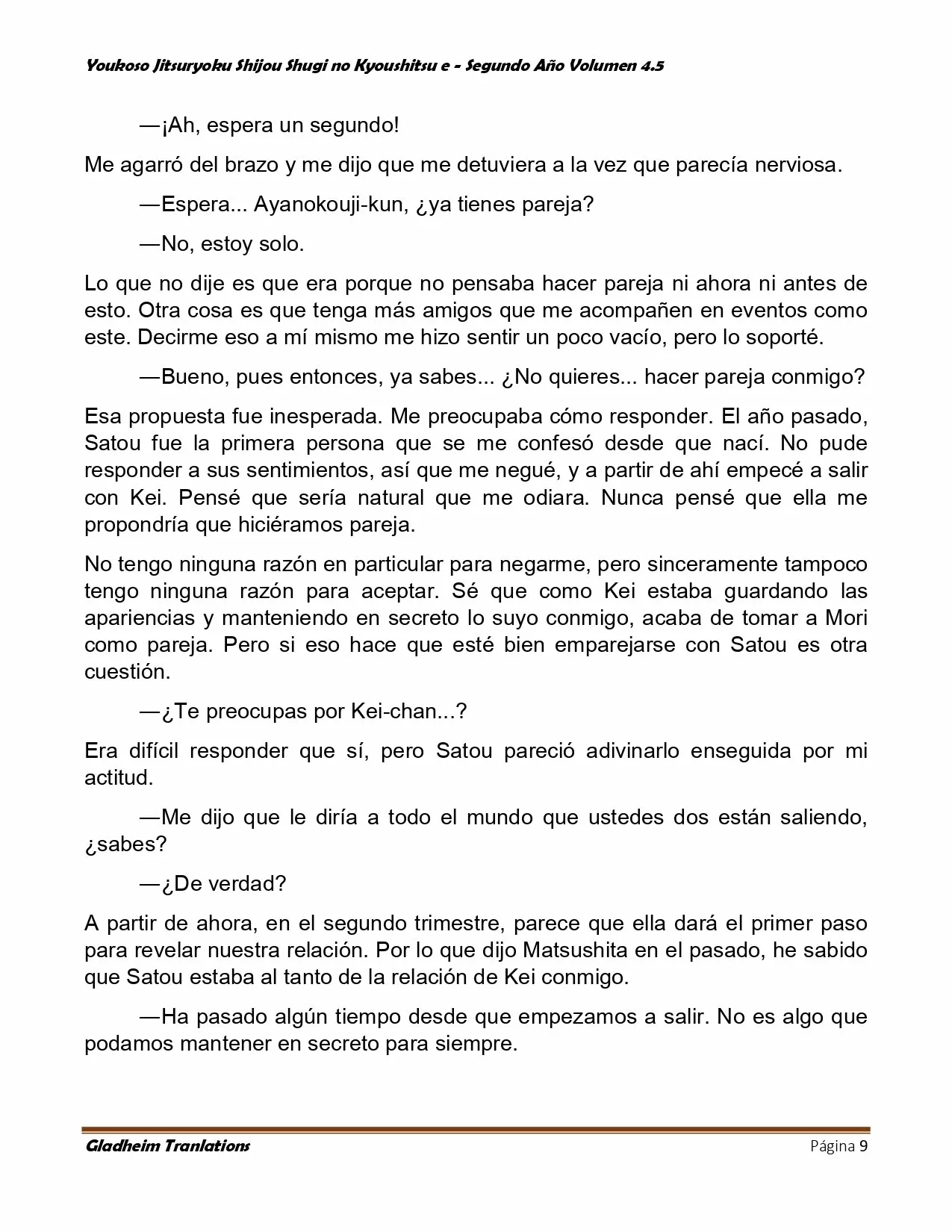Página 9 del Manga