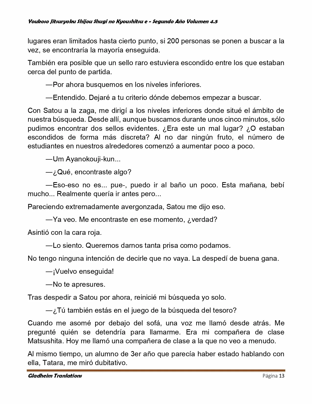 Página 13 del Manga