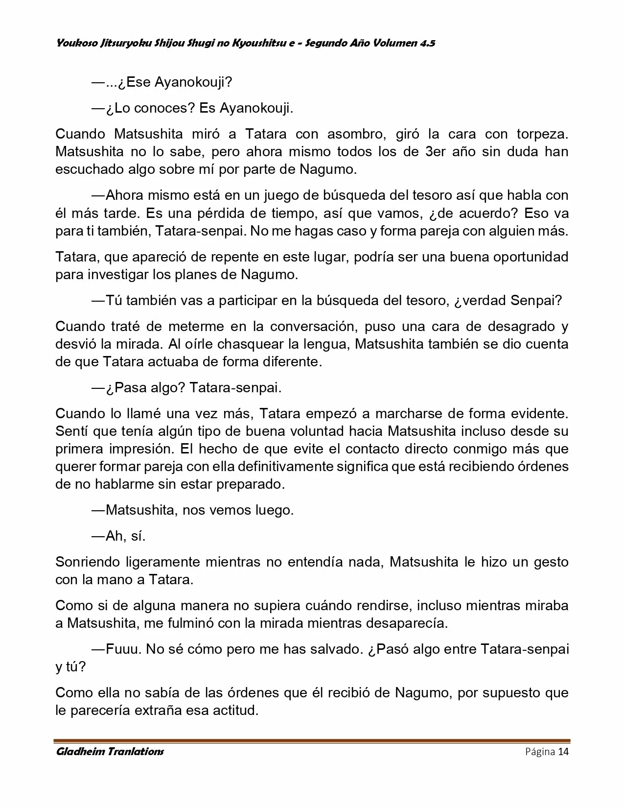 Página 14 del Manga