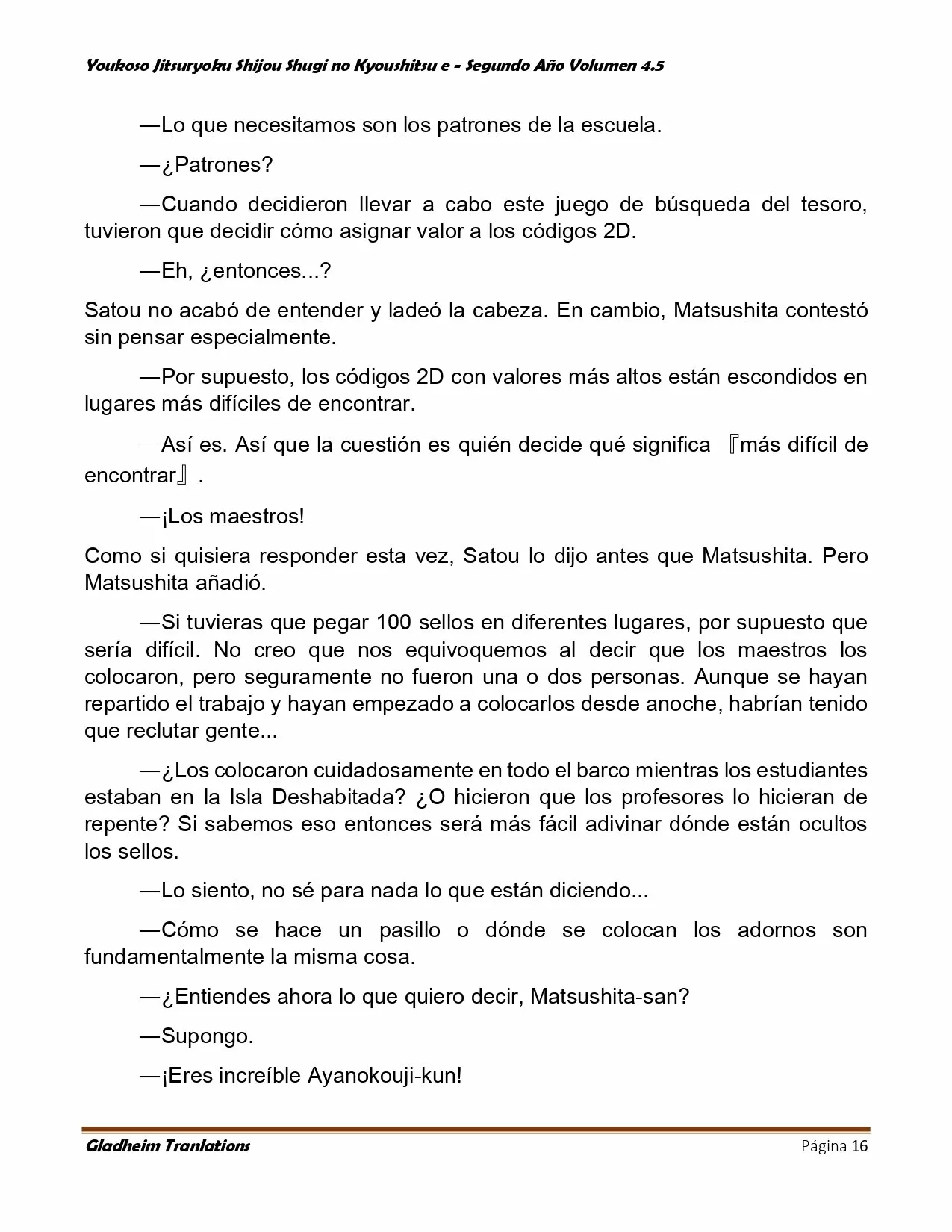 Página 16 del Manga