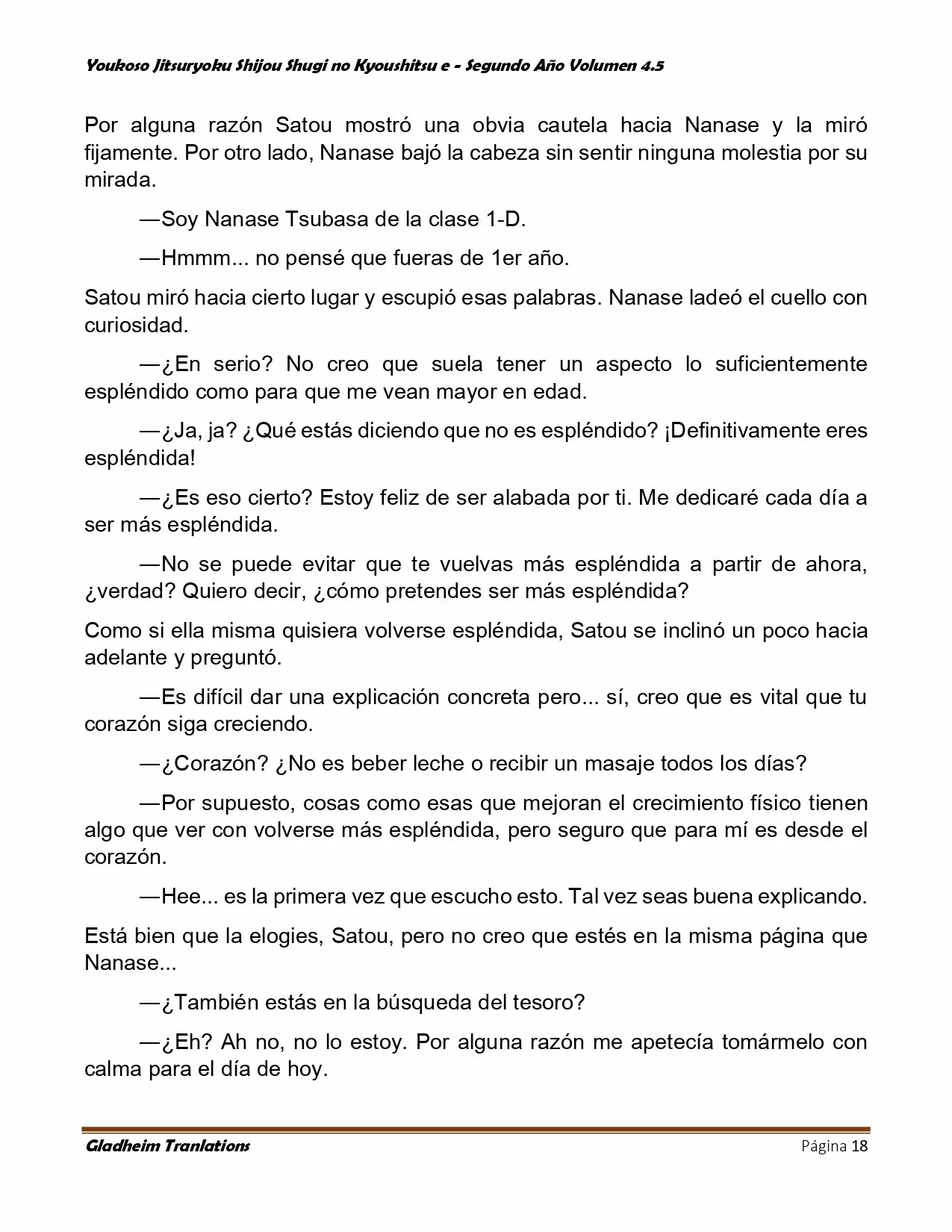 Página 18 del Manga