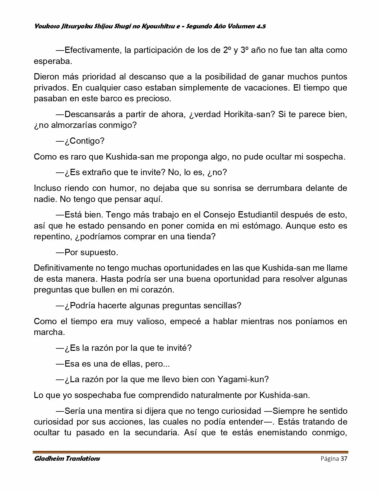 Página 37 del Manga