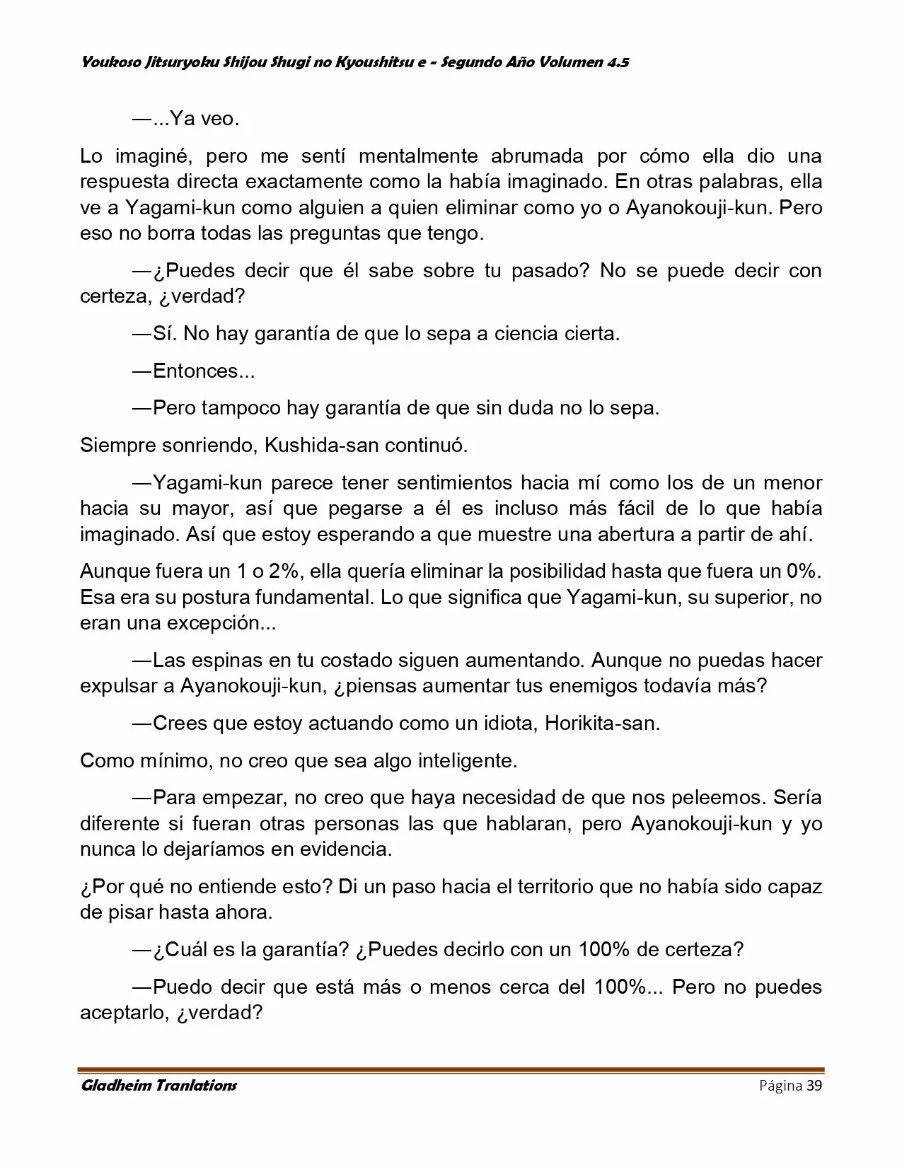 Página 39 del Manga