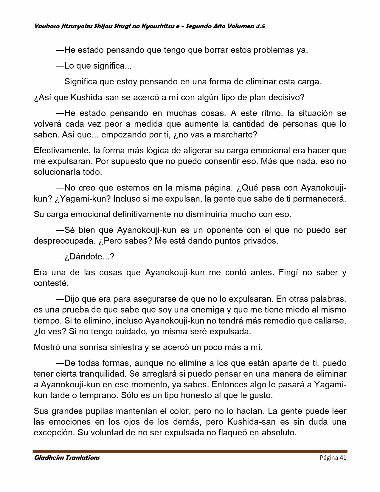 Página 41 del Manga