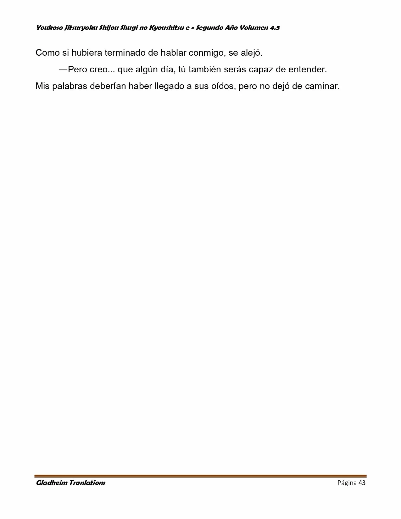 Página 43 del Manga